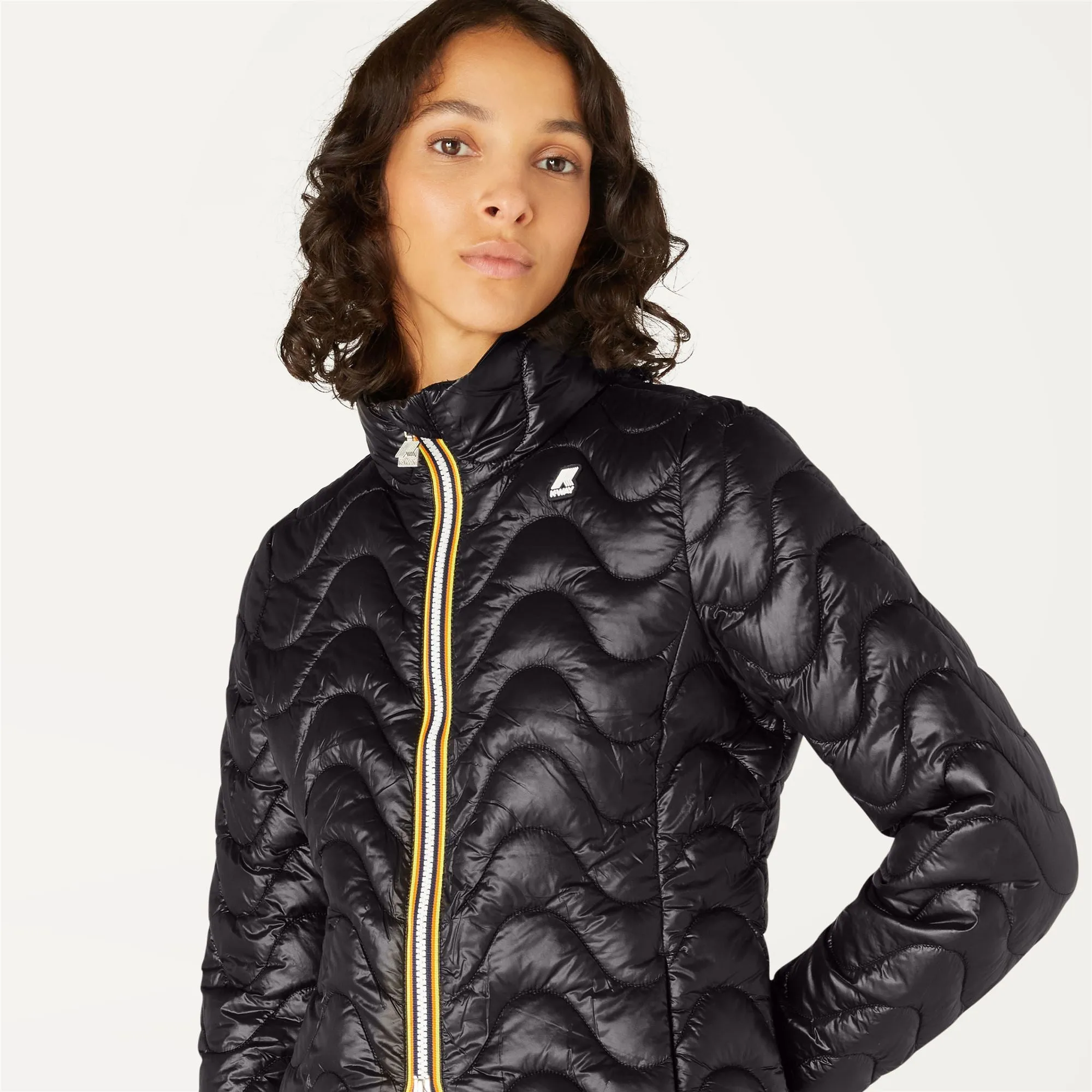 VIOLETTE QUILTED WARM - Jackets - Short - Woman - Black Pure sold by K-Way product image thumbnail 2