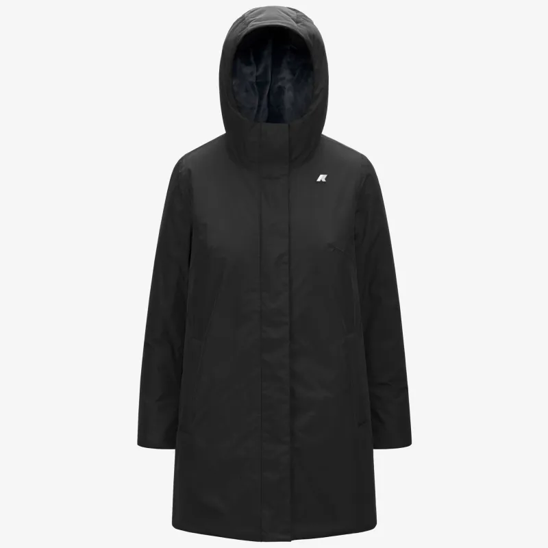 SOPHIE SOFT TOUCH MARMOTTA - Jackets - Mid - WOMAN - Black P-Blue A sold by K-Way