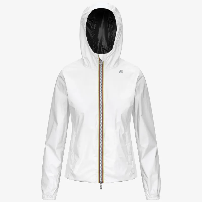 LILY PLUS.2 REVERSIBLE - Jackets - Short - WOMAN - WHITE-BLACK PURE sold by K-Way