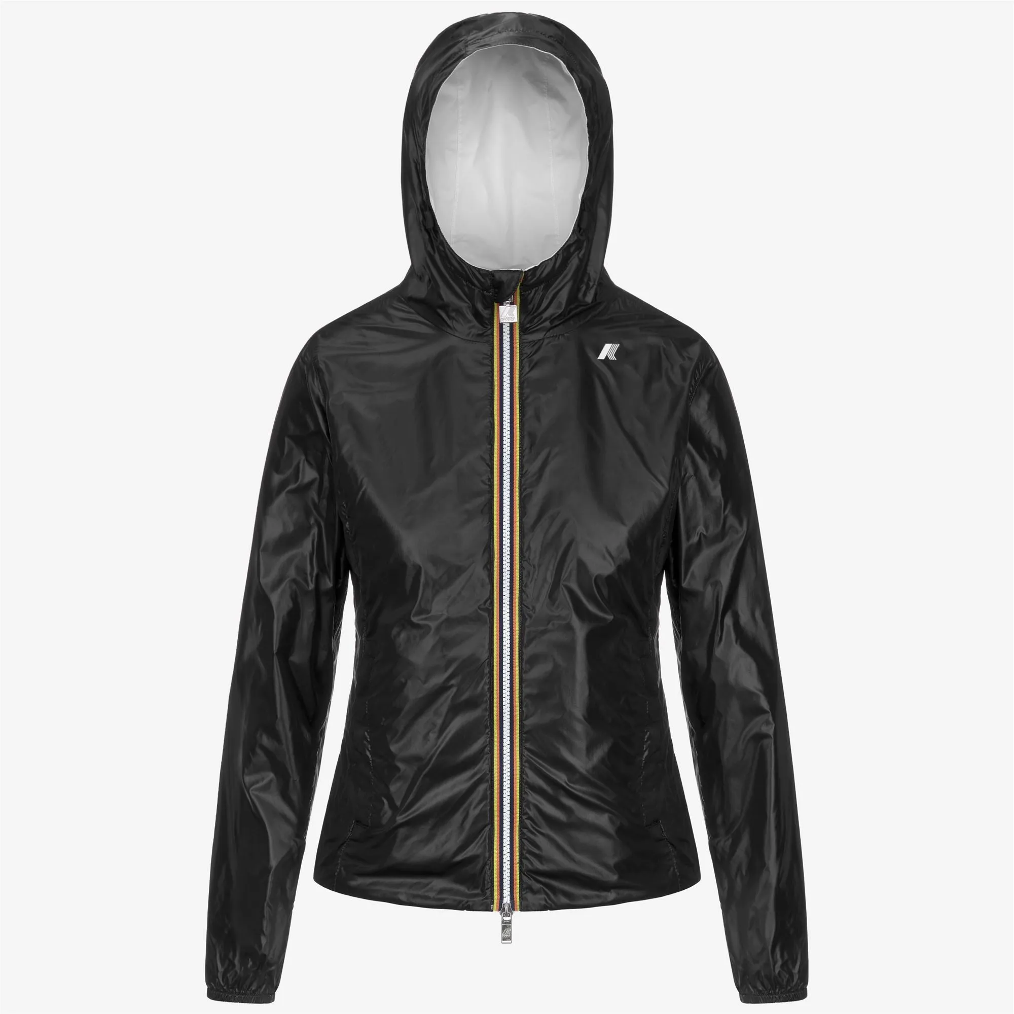 LILY PLUS.2 REVERSIBLE - Jackets - Short - WOMAN - WHITE-BLACK PURE sold by K-Way product image thumbnail 2