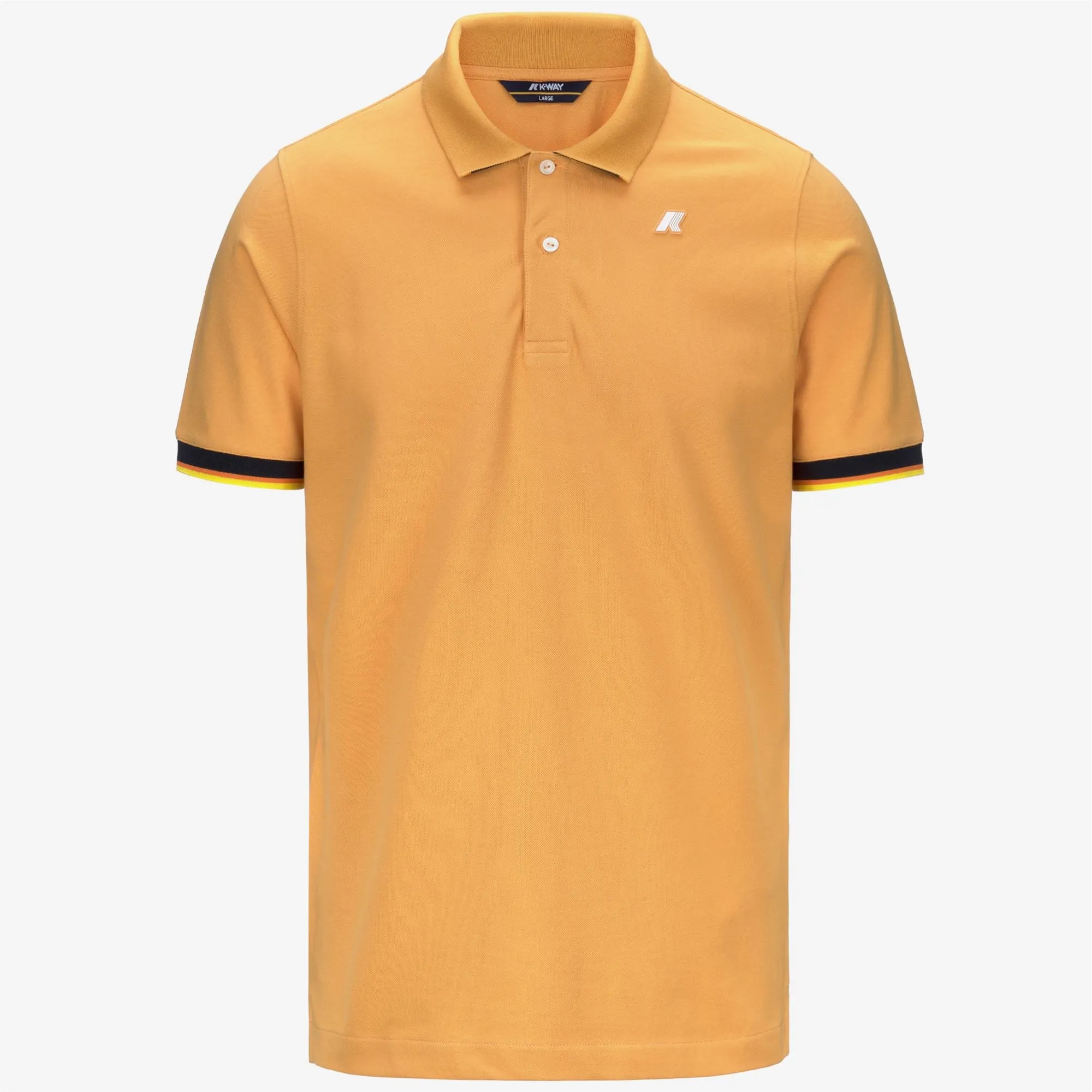 VINCENT PIQUE - Polo Shirts - Polo - MAN - ORANGE AMBER sold by K-Way