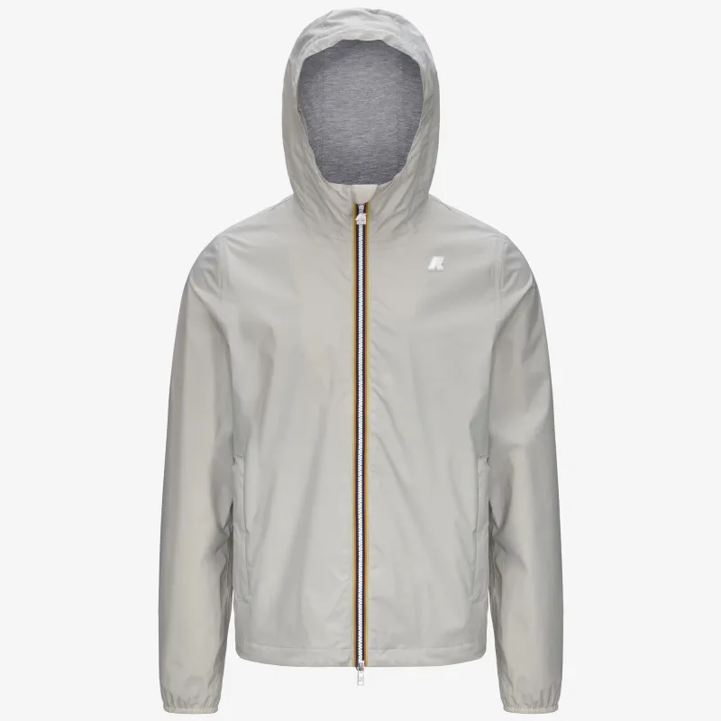 JACK  STRETCH NYLON JERSEY - Jackets - Short - Man - BEIGE LT made by K-Way