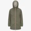 SOPHIE PLUS.2 REVERSIBLE - Jackets - Mid - WOMAN - GREEN LICHEN-BEIGE LT sold by K-Way