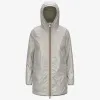SOPHIE PLUS.2 REVERSIBLE - Jackets - Mid - WOMAN - GREEN LICHEN-BEIGE LT sold by K-Way