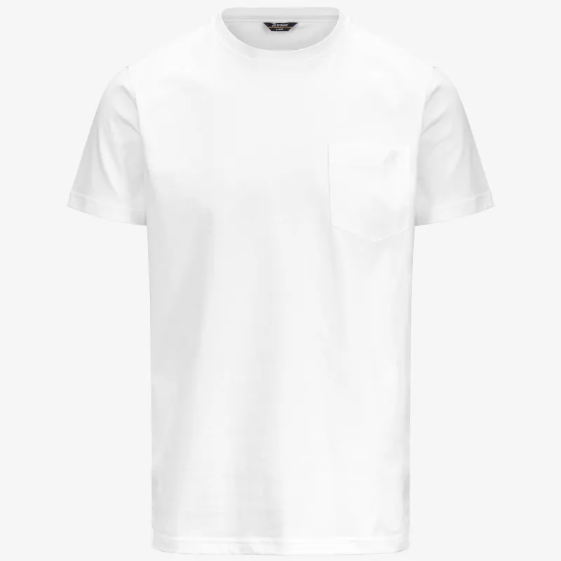 SIGUR SLIM JERSEY - T-Shirts & Top - T-Shirt - Man - White sold by K-Way