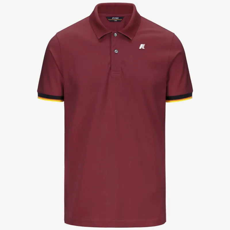 VINCENT PIQUE - Polo Shirts - Polo - MAN - RED BROWNISH sold by K-Way