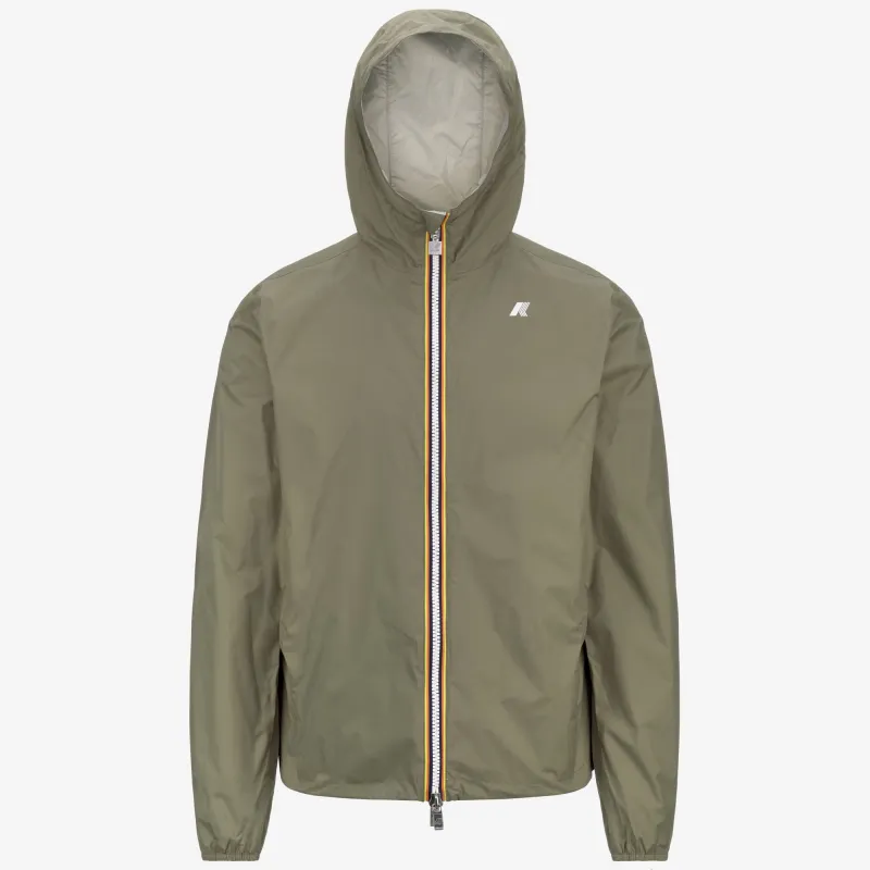 JAKE PLUS.2 REVERSIBLE - Jackets - Short - MAN - GREEN LICHEN-BEIGE LT sold by K-Way