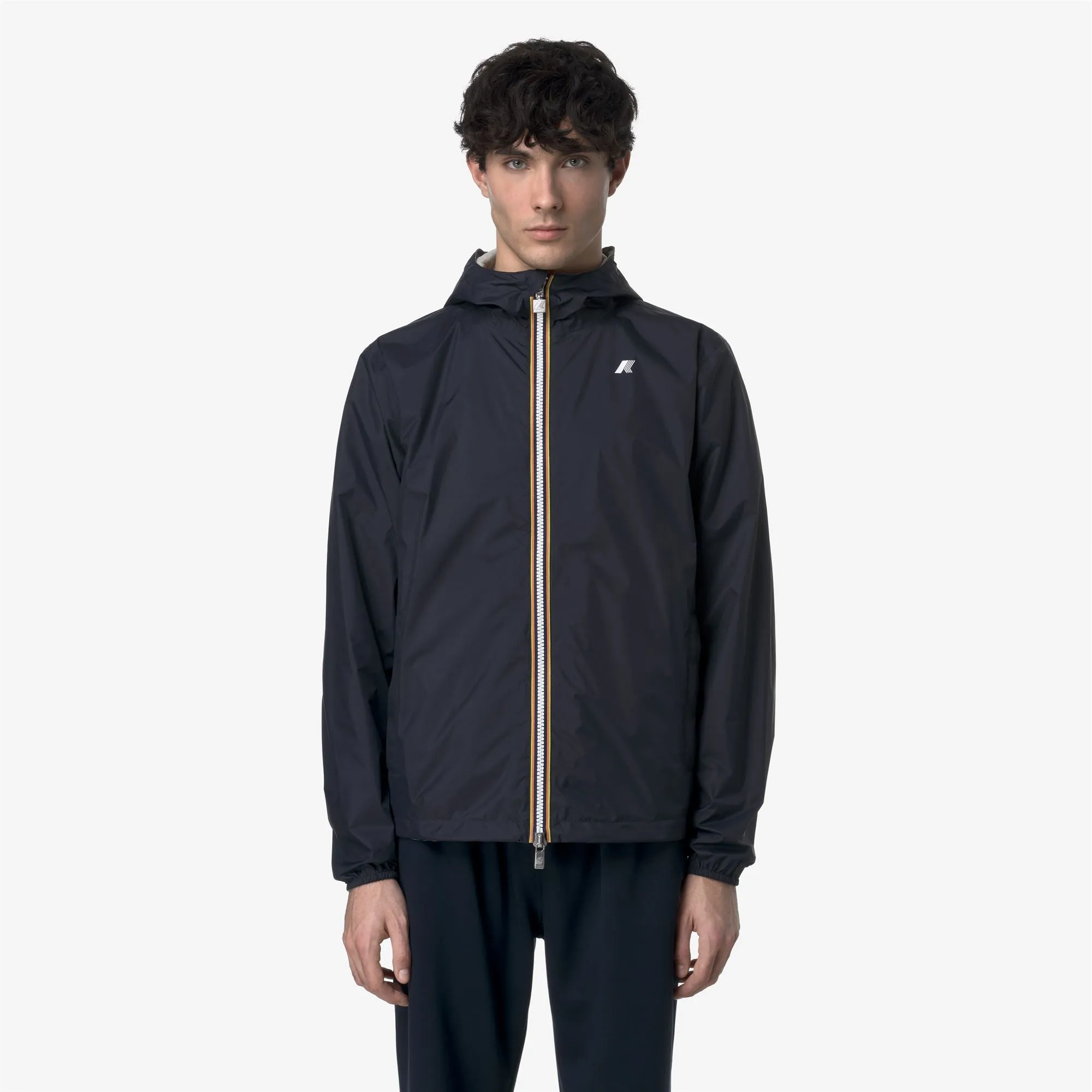 JAKE PLUS.2 REVERSIBLE - Jackets - Short - MAN - BLUE DEPTH-BEIGE LT sold by K-Way product image thumbnail 4
