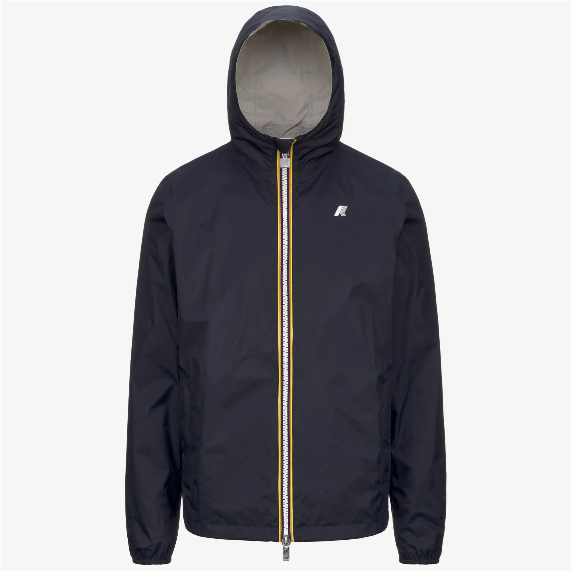 JAKE PLUS.2 REVERSIBLE - Jackets - Short - MAN - BLUE DEPTH-BEIGE LT sold by K-Way