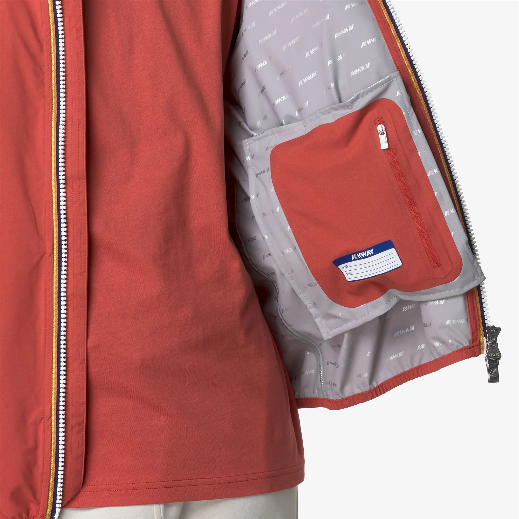 JACK STRETCH DOT - Jackets - Short - MAN - RED JASPER sold by K-Way product image thumbnail 2