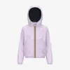 P. LILY PLUS.2 REVERSIBLE - Jackets - Short - GIRL - BLUE DEPTH-VIOLET SHEER sold by K-Way