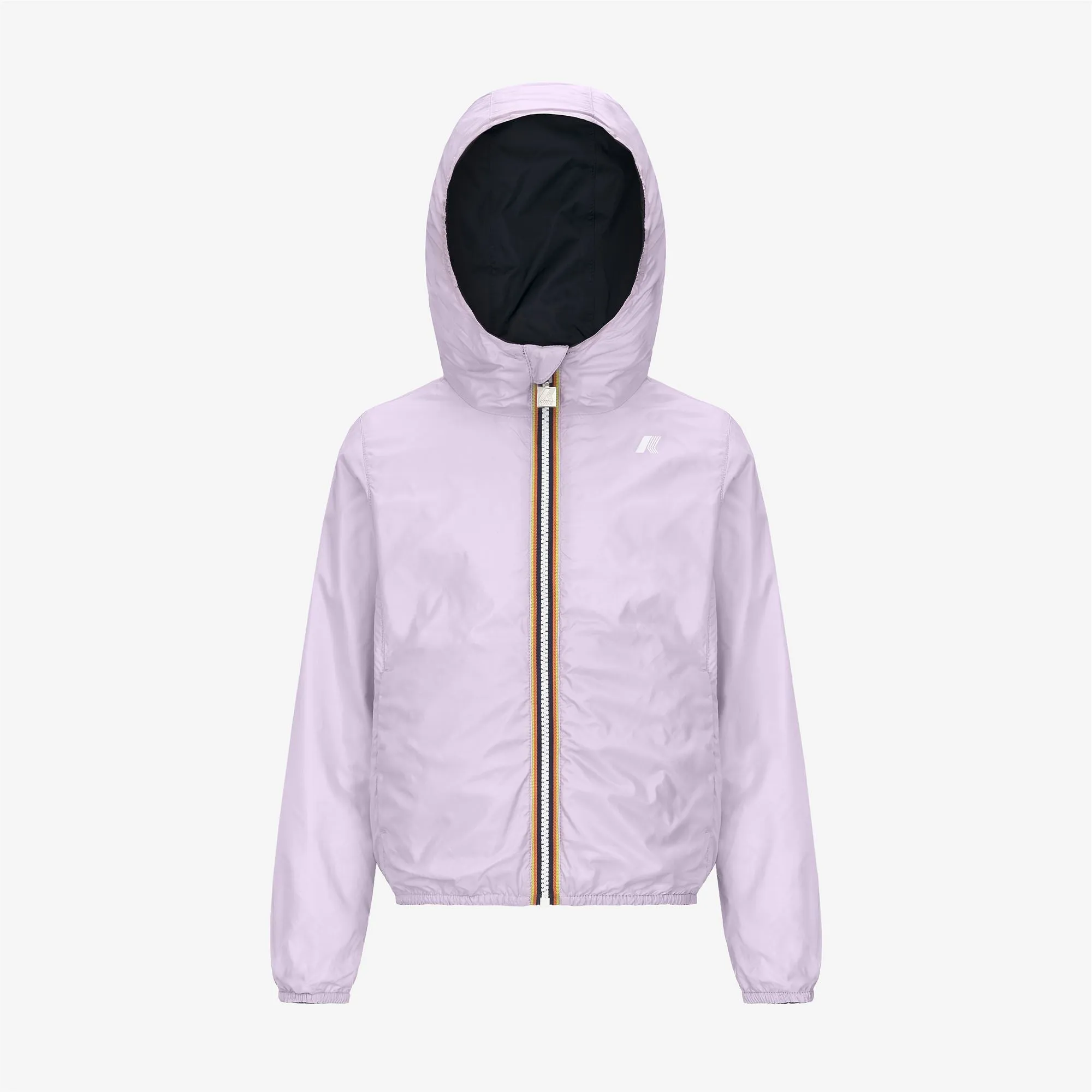 P. LILY PLUS.2 REVERSIBLE - Jackets - Short - GIRL - BLUE DEPTH-VIOLET SHEER sold by K-Way product image thumbnail 2