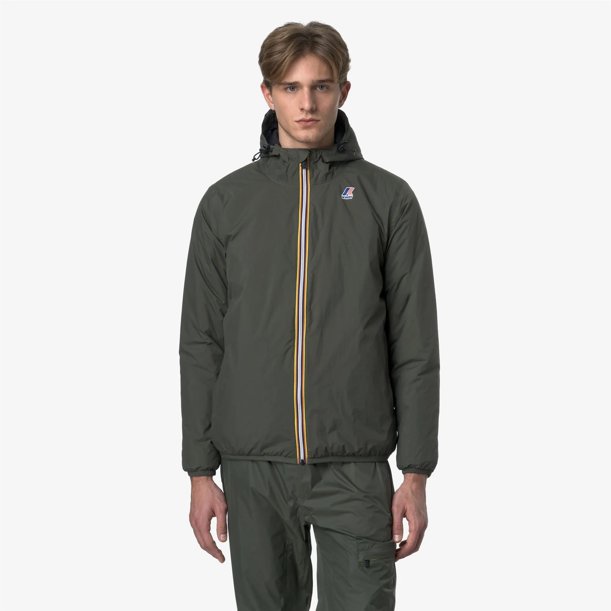 LE VRAI 4.0 CLAUDE WARM - Jackets - Mid - Unisex - GREEN BLACKISH sold by K-Way product image thumbnail 4
