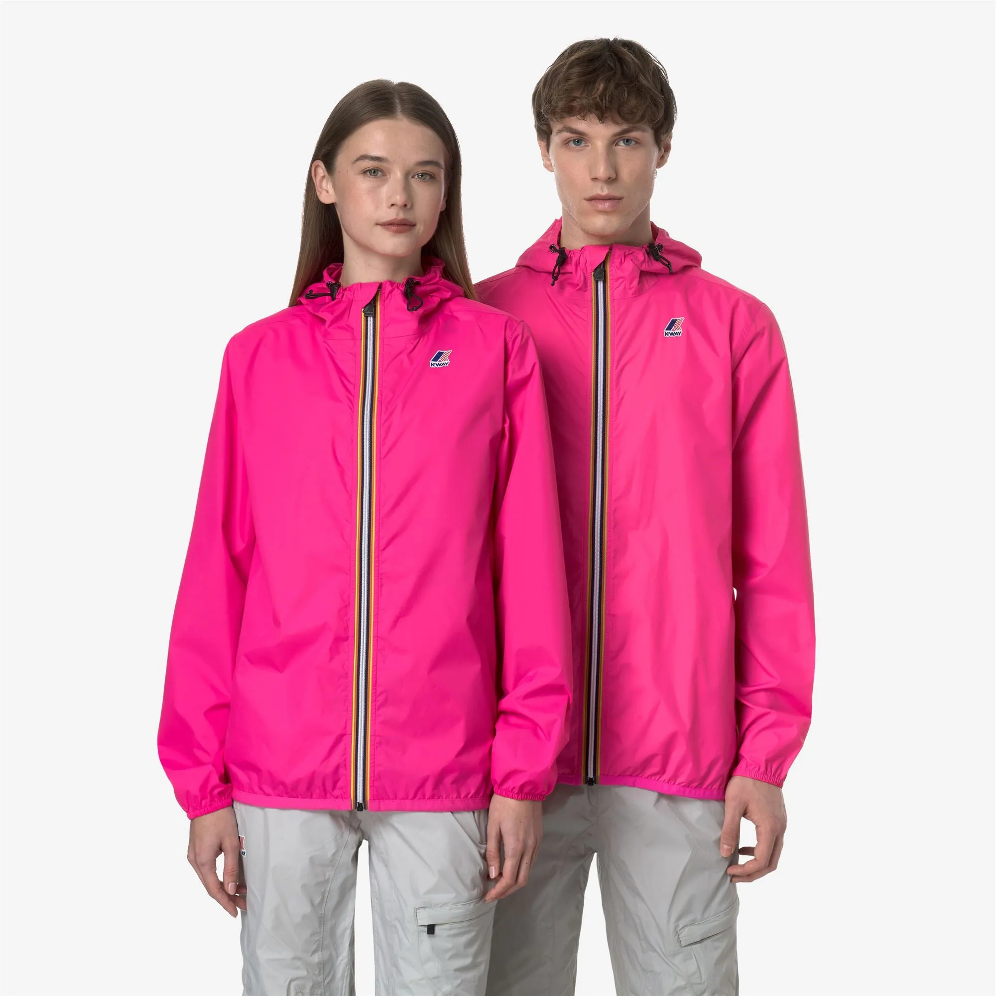 LE VRAI 4.0 CLAUDE - Jackets - Mid - UNISEX - PINK INTENSE sold by K-Way product image thumbnail 3