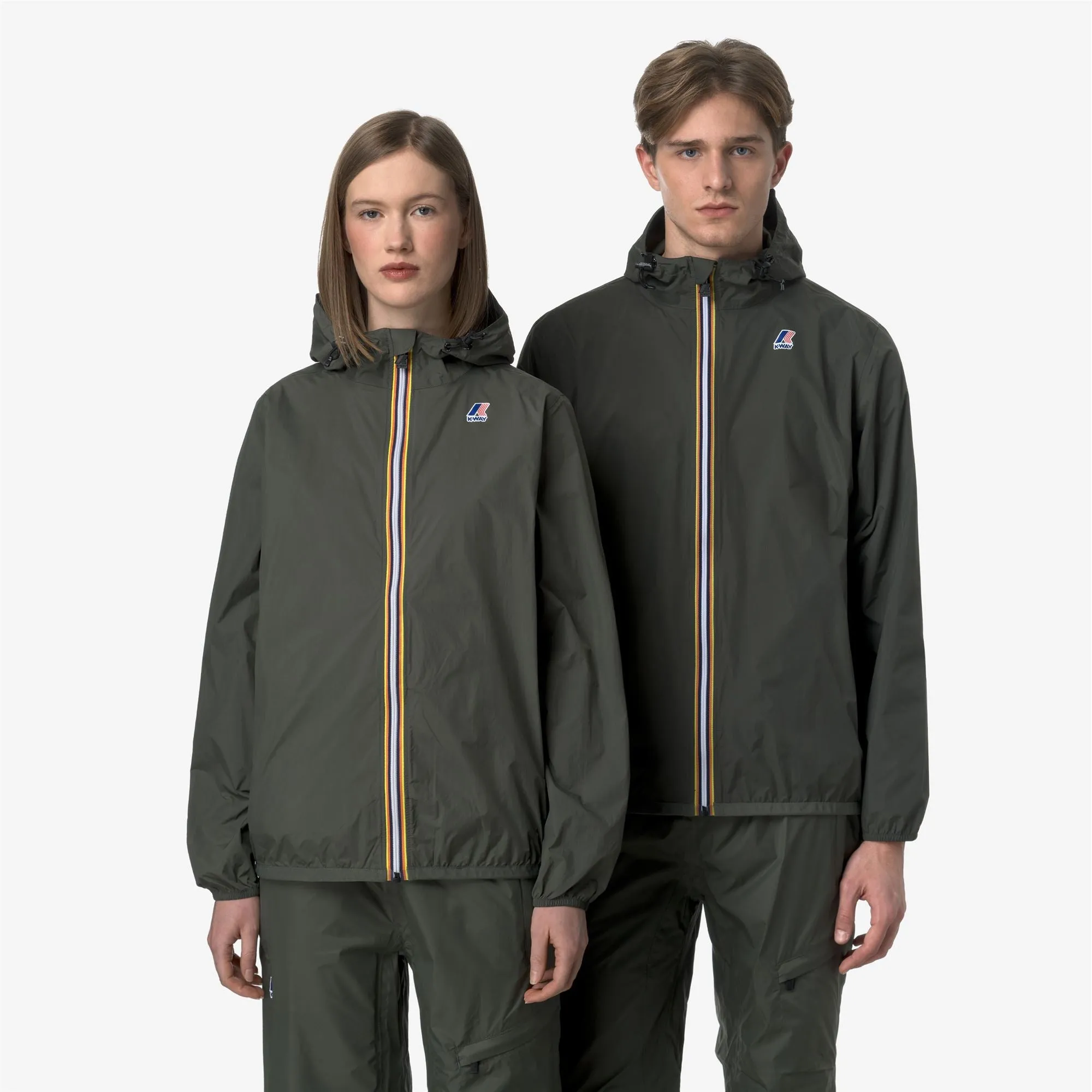 LE VRAI 4.0 CLAUDE - Jackets - Mid - Unisex - GREEN BLACKISH sold by K-Way product image thumbnail 3