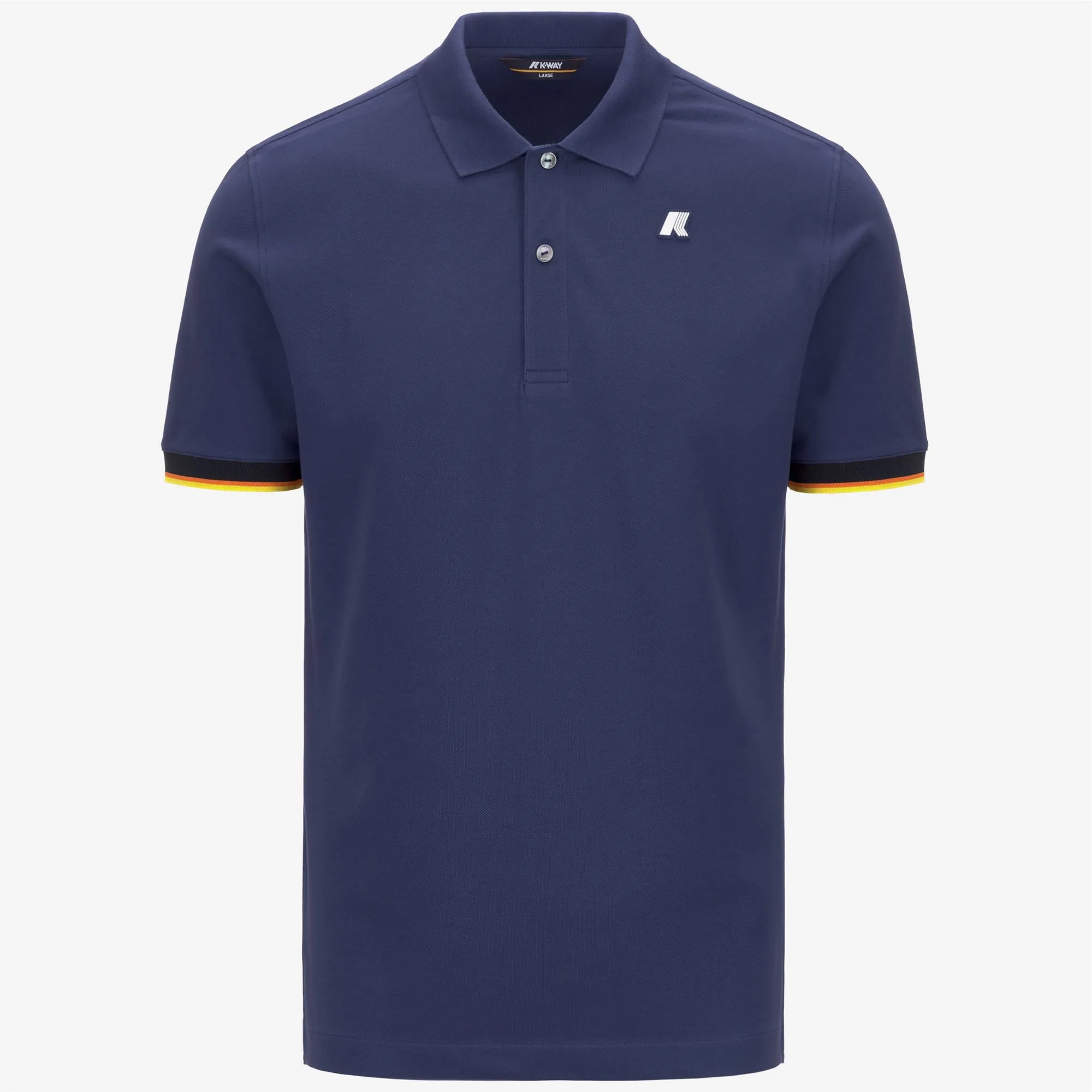 VINCENT PIQUE - Polo Shirts - Polo - MAN - BLUE DEEP COBALT sold by K-Way