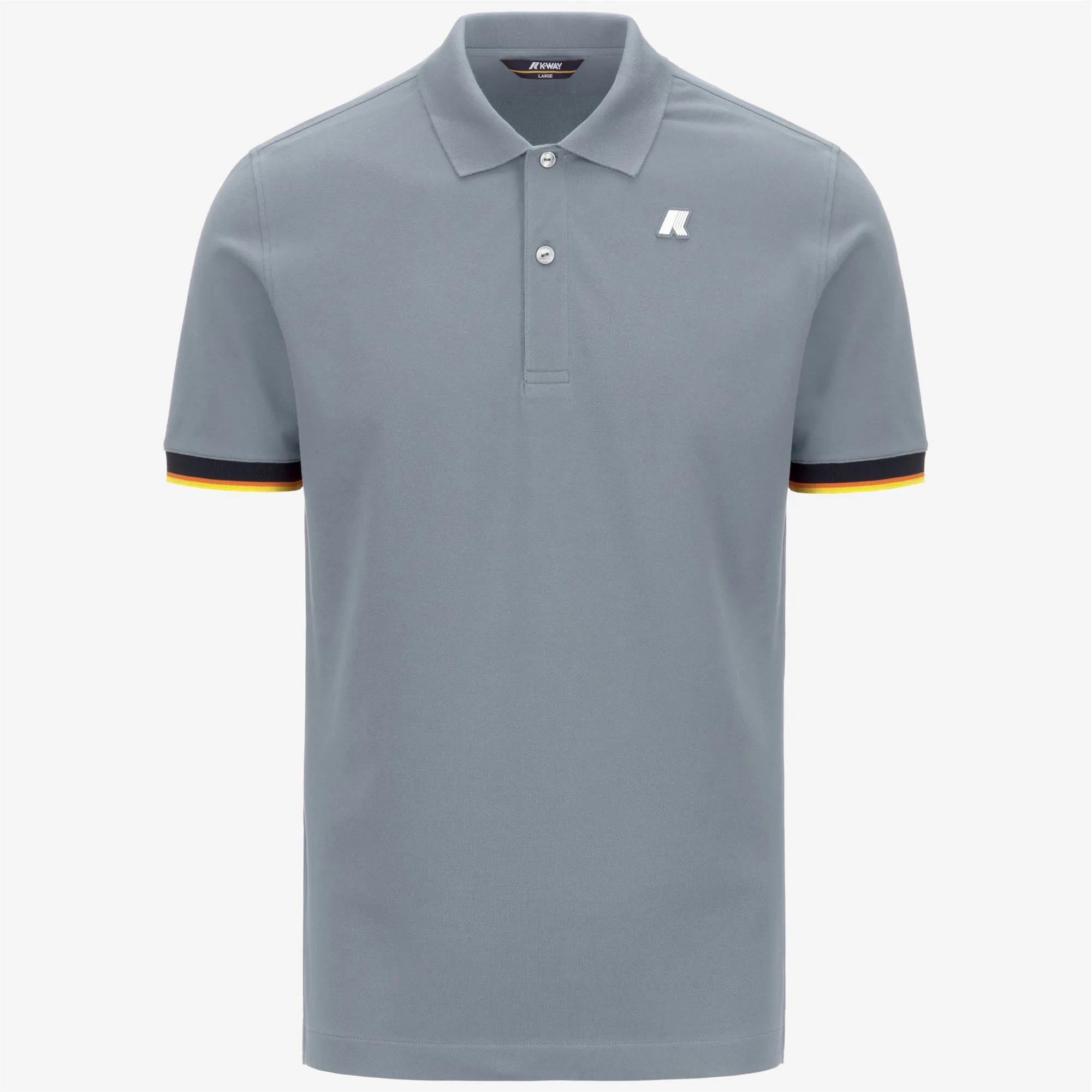 VINCENT PIQUE - Polo Shirts - Polo - MAN - GREY MD sold by K-Way