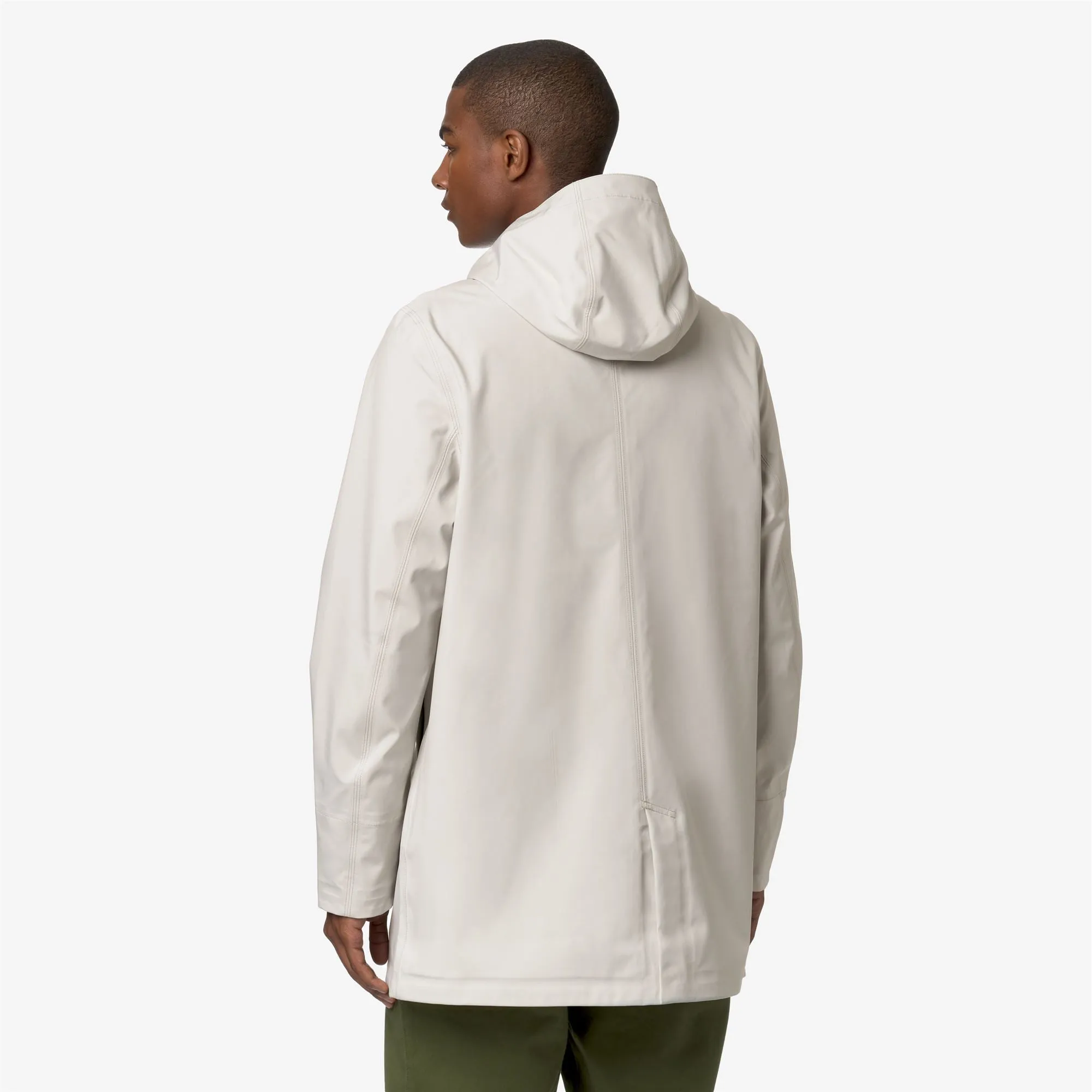 TOMMY BONDED JERSEY - Jackets - 3/4 Length - Man - BEIGE LT sold by K-Way product image thumbnail 5