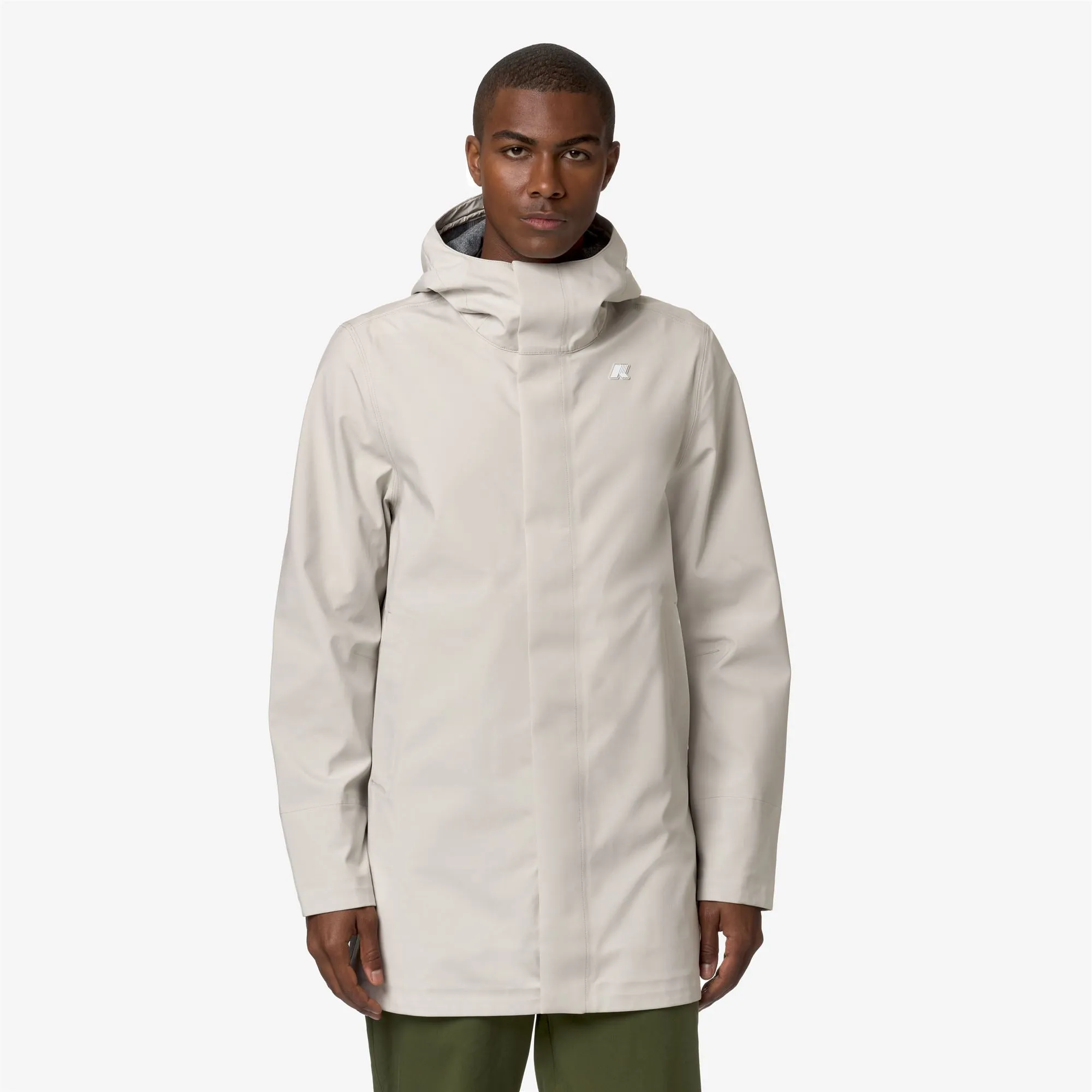 TOMMY BONDED JERSEY - Jackets - 3/4 Length - Man - BEIGE LT sold by K-Way product image thumbnail 3