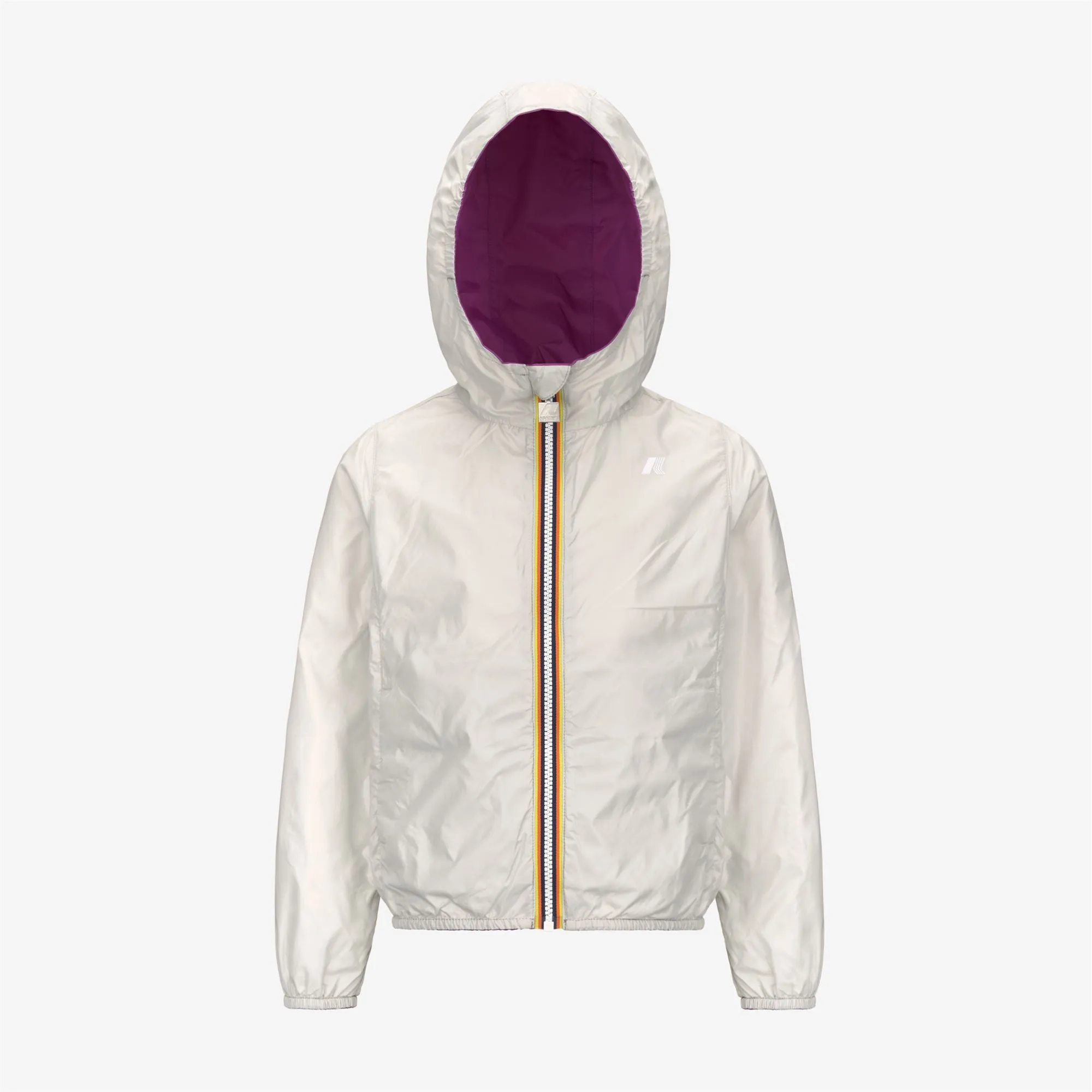 P. LILY PLUS.2 DOUBLE - Jackets - Short - Girl - Violet-BEIGE LT sold by K-Way product image thumbnail 2