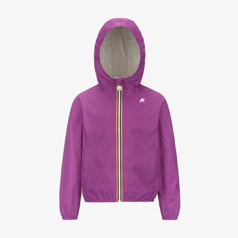 P. LILY PLUS.2 REVERSIBLE - Jackets - Short - GIRL - VIOLET-BEIGE LT sold by K-Way