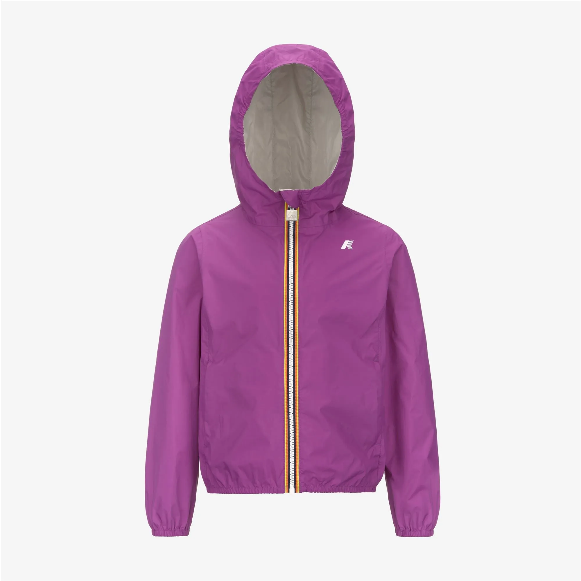 P. LILY PLUS.2 DOUBLE - Jackets - Short - Girl - Violet-BEIGE LT sold by K-Way