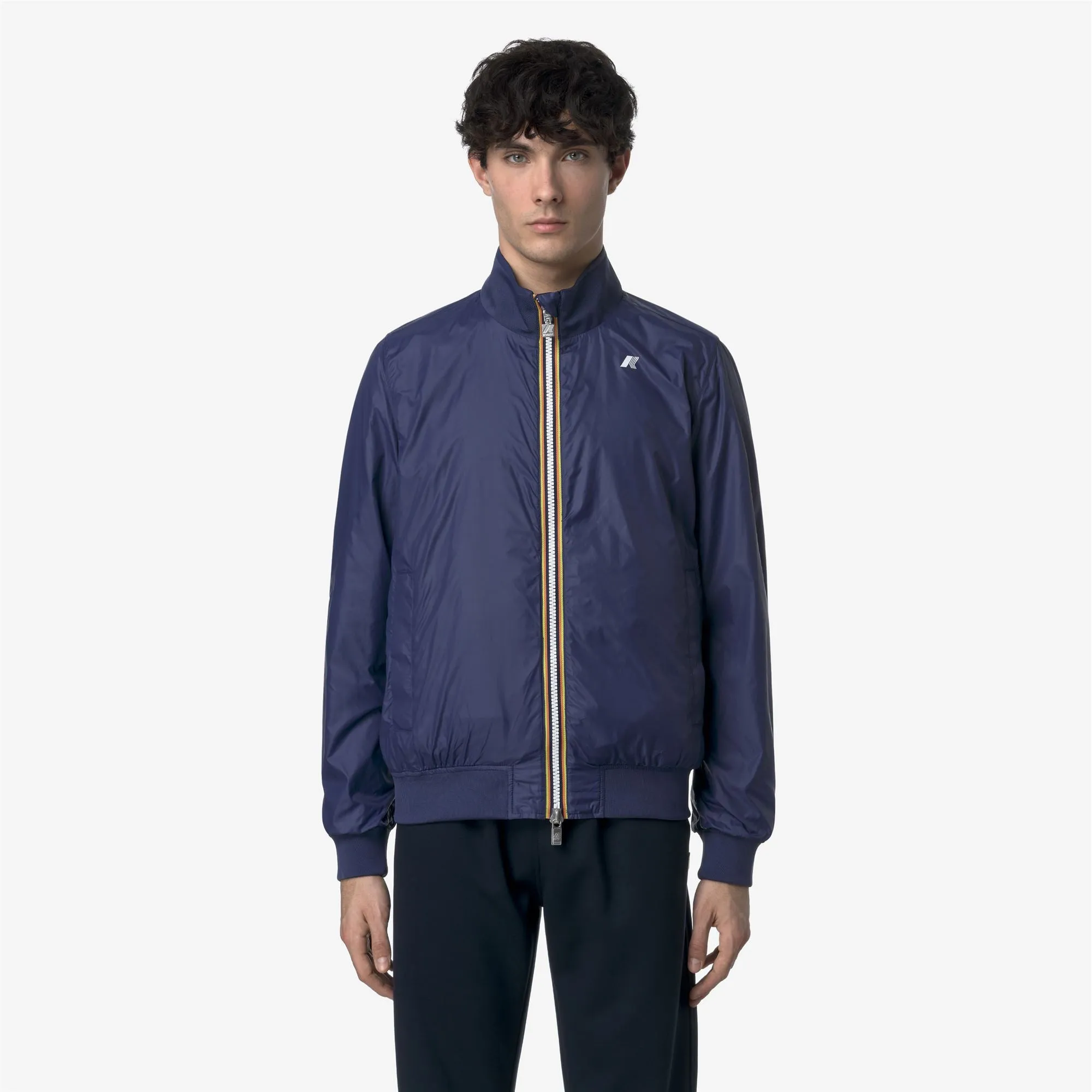 ARSENE PLUS.2 REVERSIBLE - Jackets - Short - MAN - BLUE DEPTH-BLUE DEEP COBALT sold by K-Way product image thumbnail 3