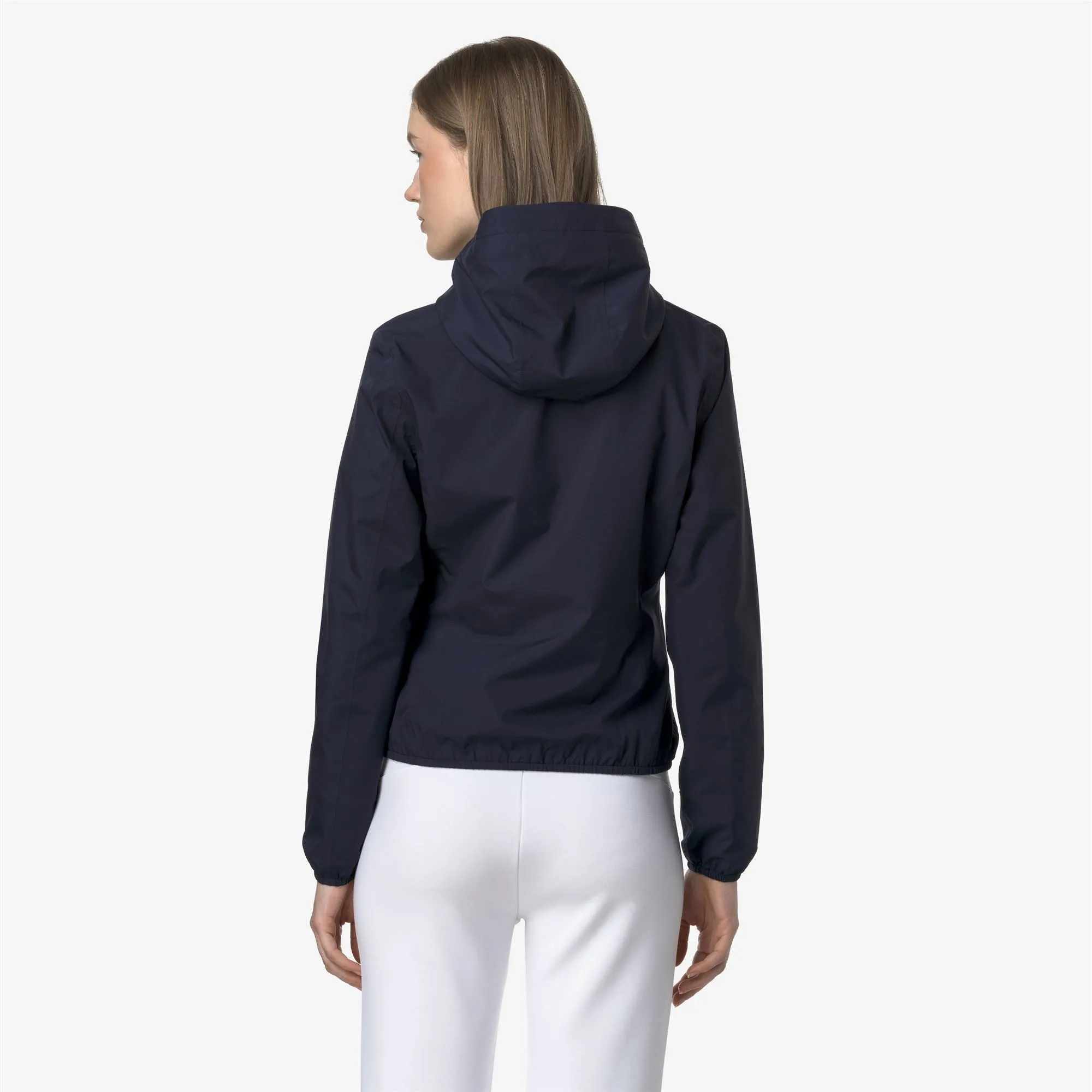 LILY STRETCH POLY JERSEY - Jackets - Short - WOMAN - BLUE DEPTH sold by K-Way product image thumbnail 5