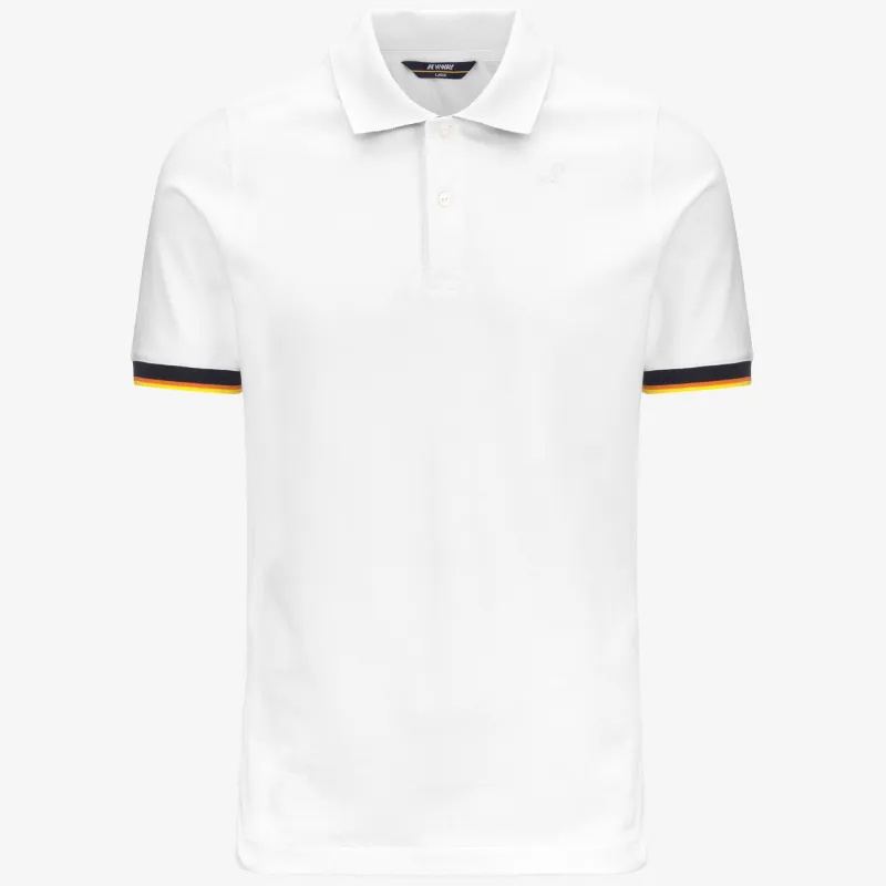 VINCENT PIQUE - Polo Shirts - Polo - MAN - WHITE sold by K-Way