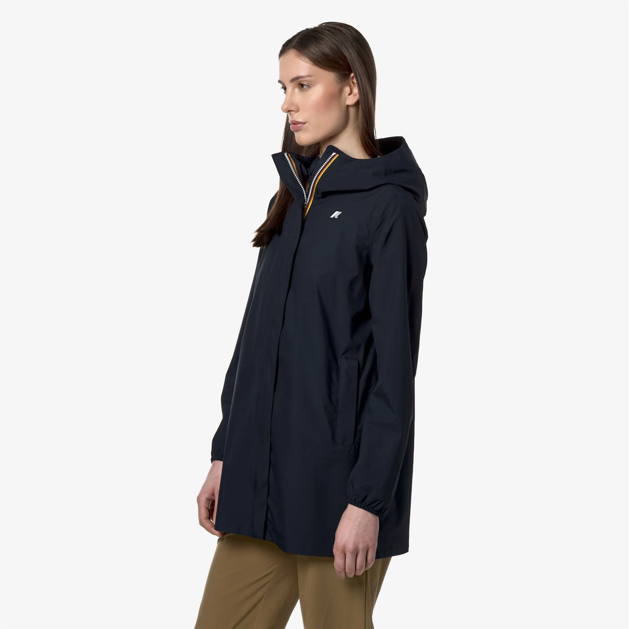 SOPHIE STRETCH DOT - Jackets - Mid - Woman - Blue Depth sold by K-Way product image thumbnail 4