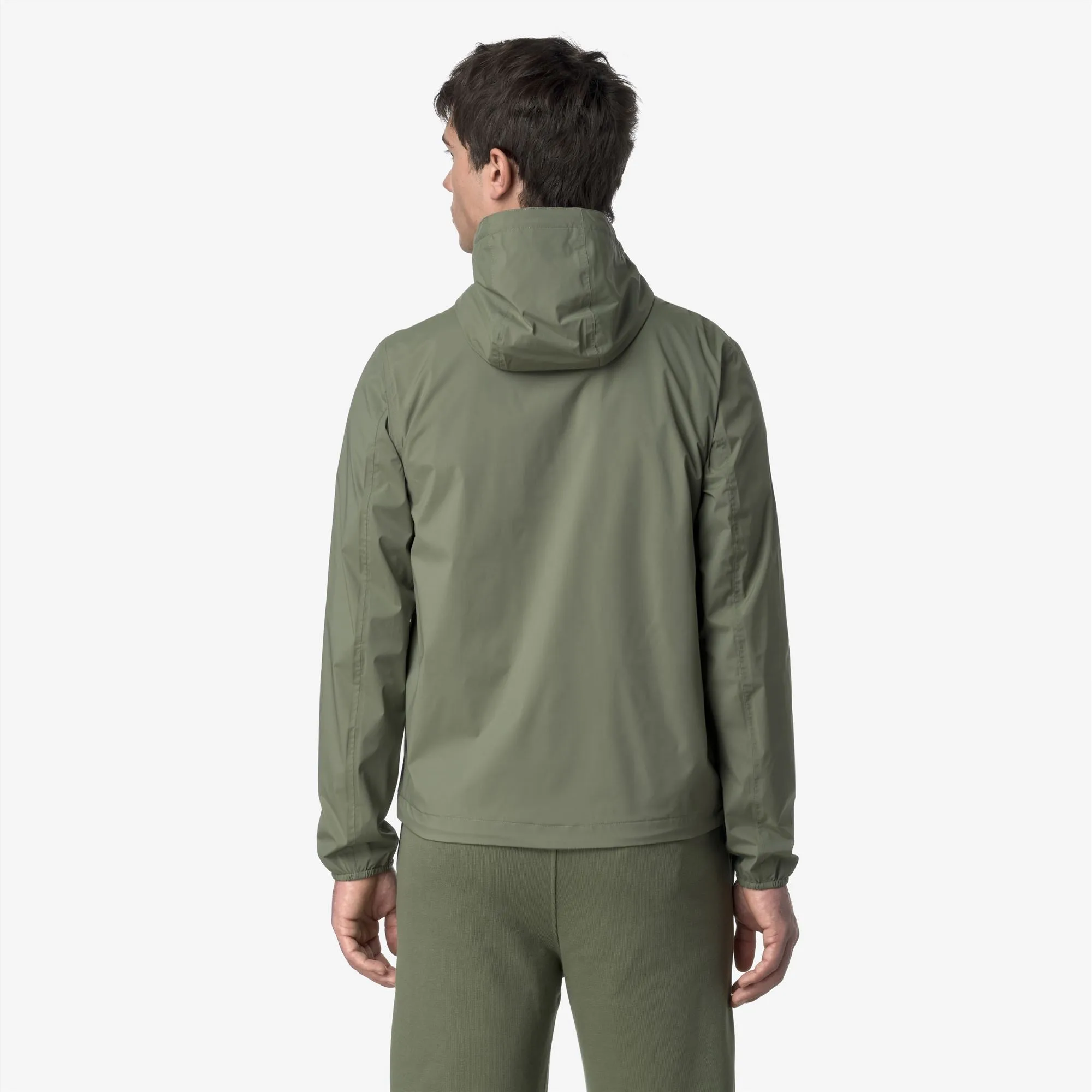 JACK STRETCH NYLON JERSEY - Jackets - Short - Man - Green Lichen sold by K-Way product image thumbnail 5