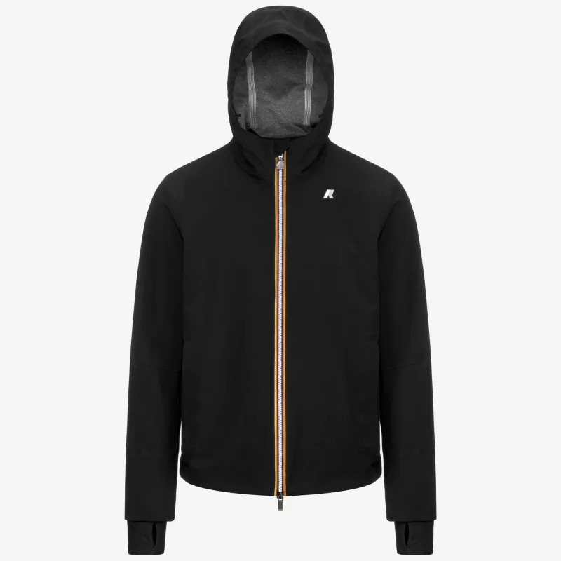 JACKO BONDED JERSEY - Jackets - Short - Man - Black Pure made by K-Way