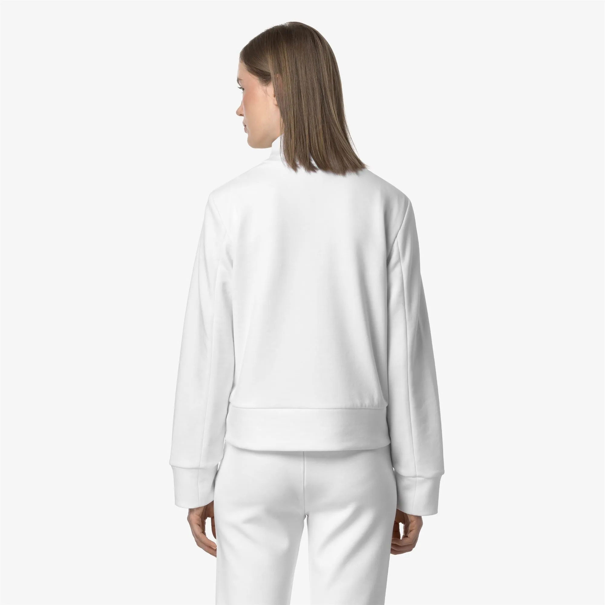 LOUEN LIGHT SPACER - Fleece - Jumper - WOMAN - WHITE sold by K-Way product image thumbnail 5