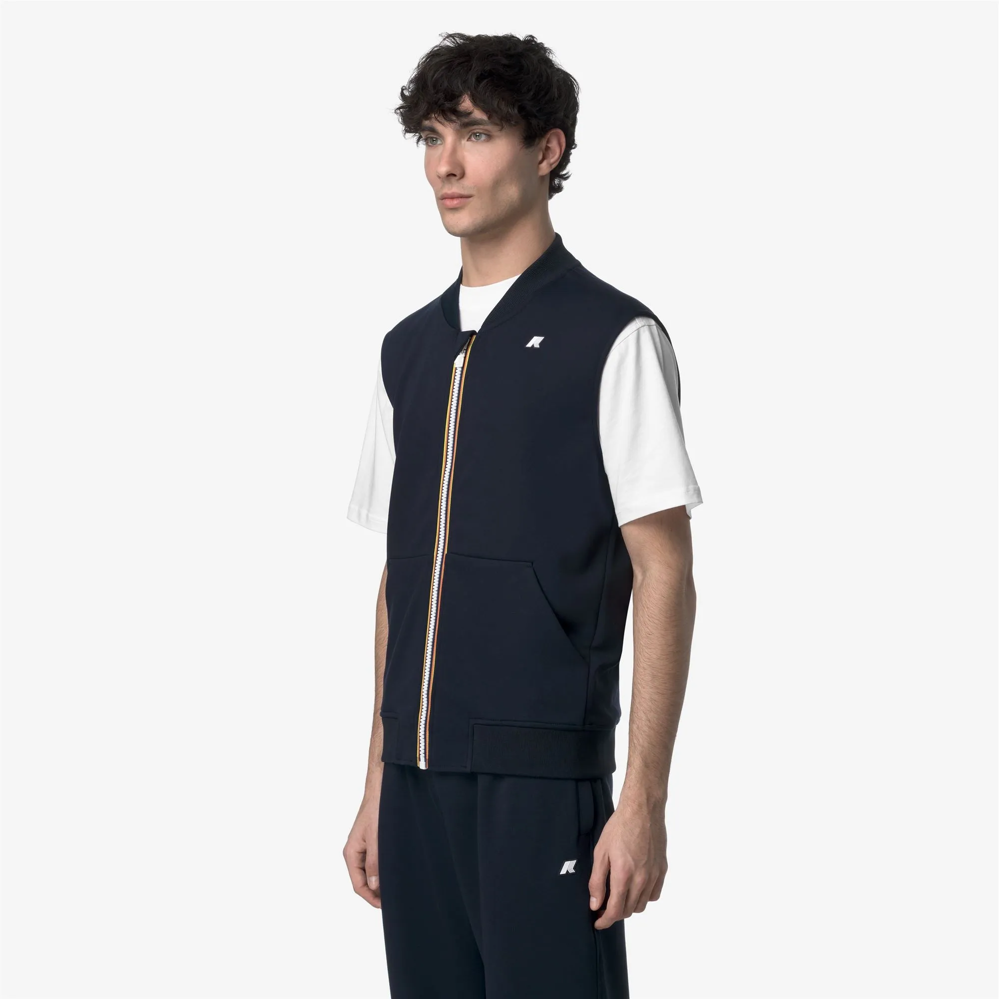 SANDOR LIGHT SPACER - Fleece - Vest - Man - Blue Depth sold by K-Way product image thumbnail 4