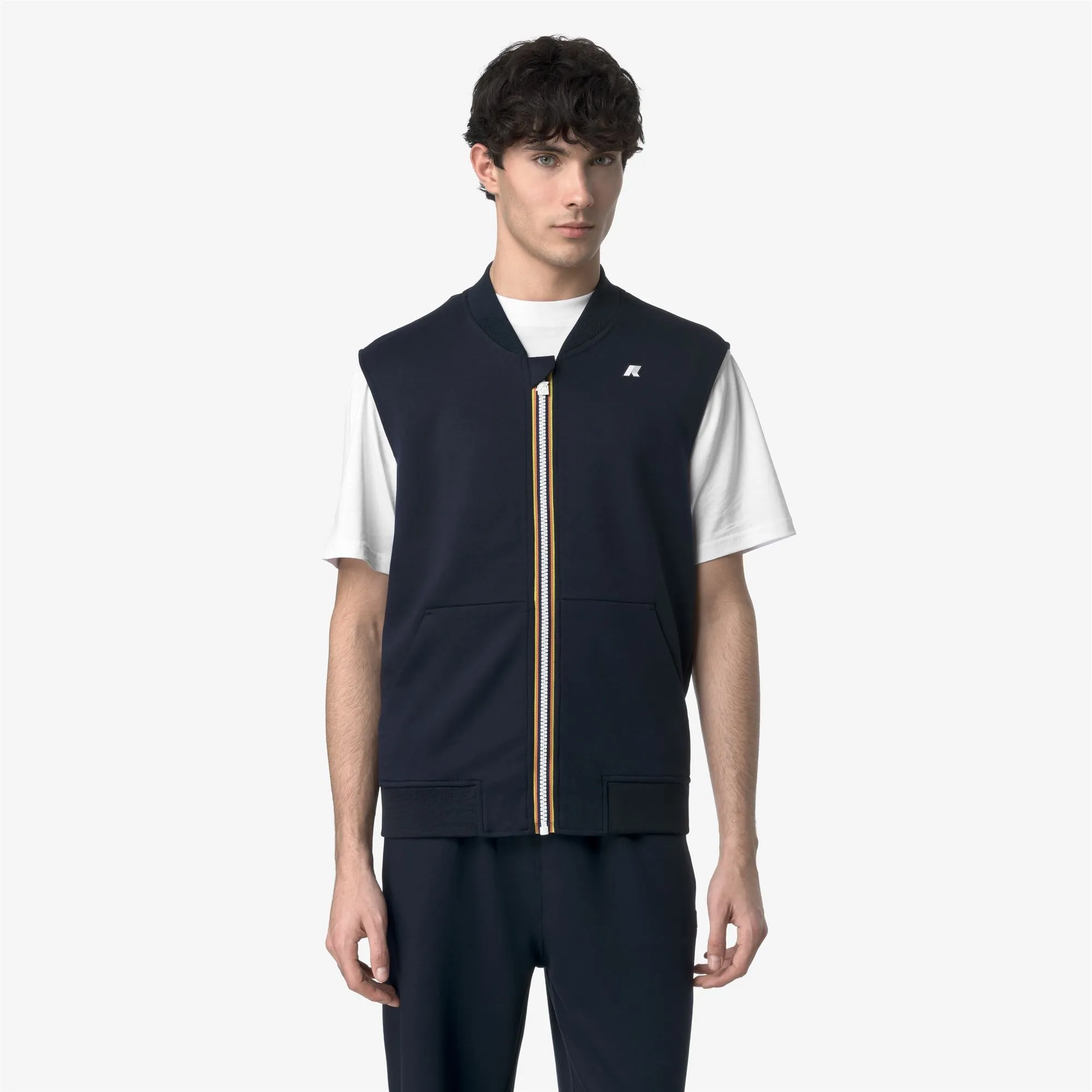 SANDOR LIGHT SPACER - Fleece - Vest - Man - Blue Depth sold by K-Way product image thumbnail 3