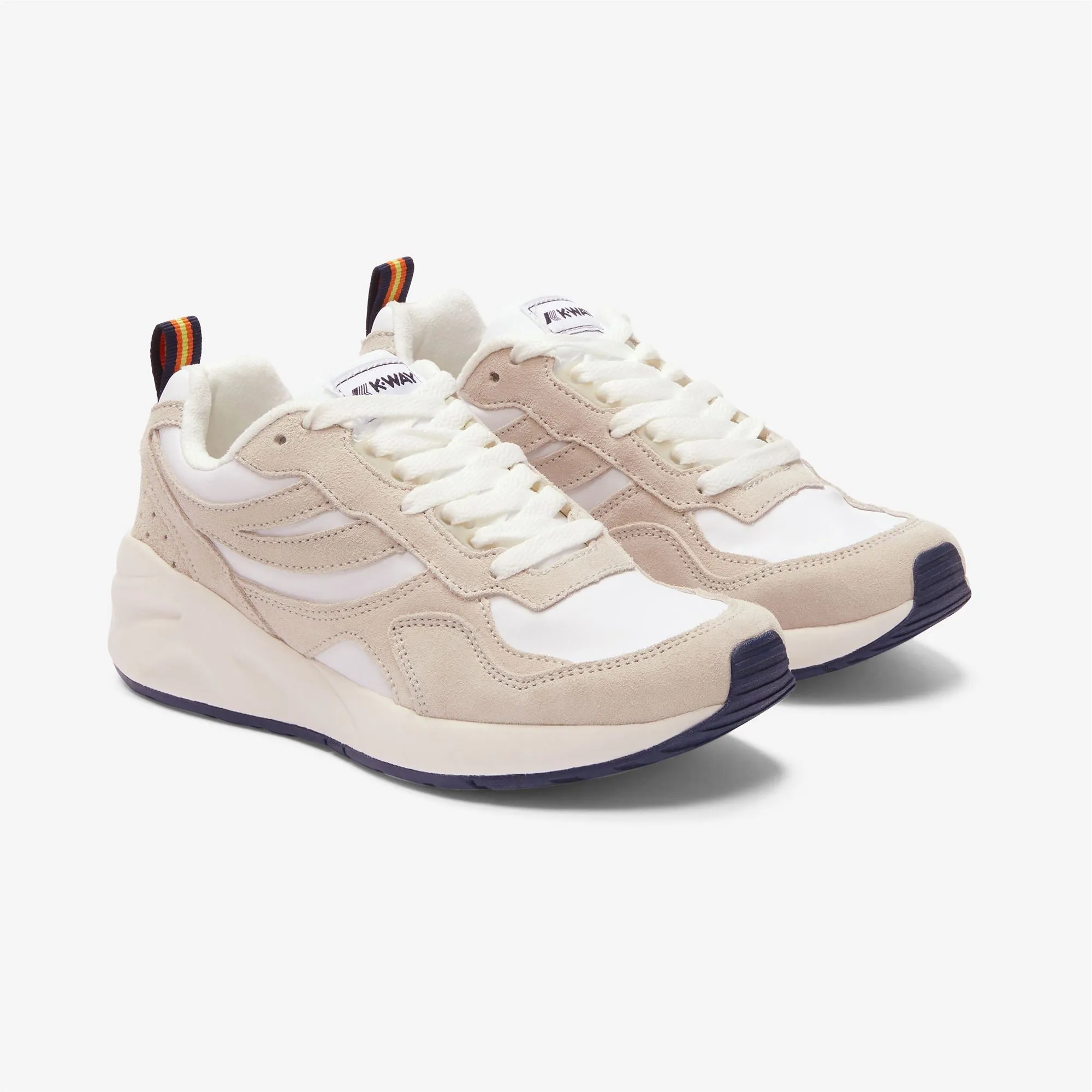 TRAINING 3.0 LACES - Sport Shoes - Low Cut - Unisex - White-Blu Navy sold by K-Way product image thumbnail 2
