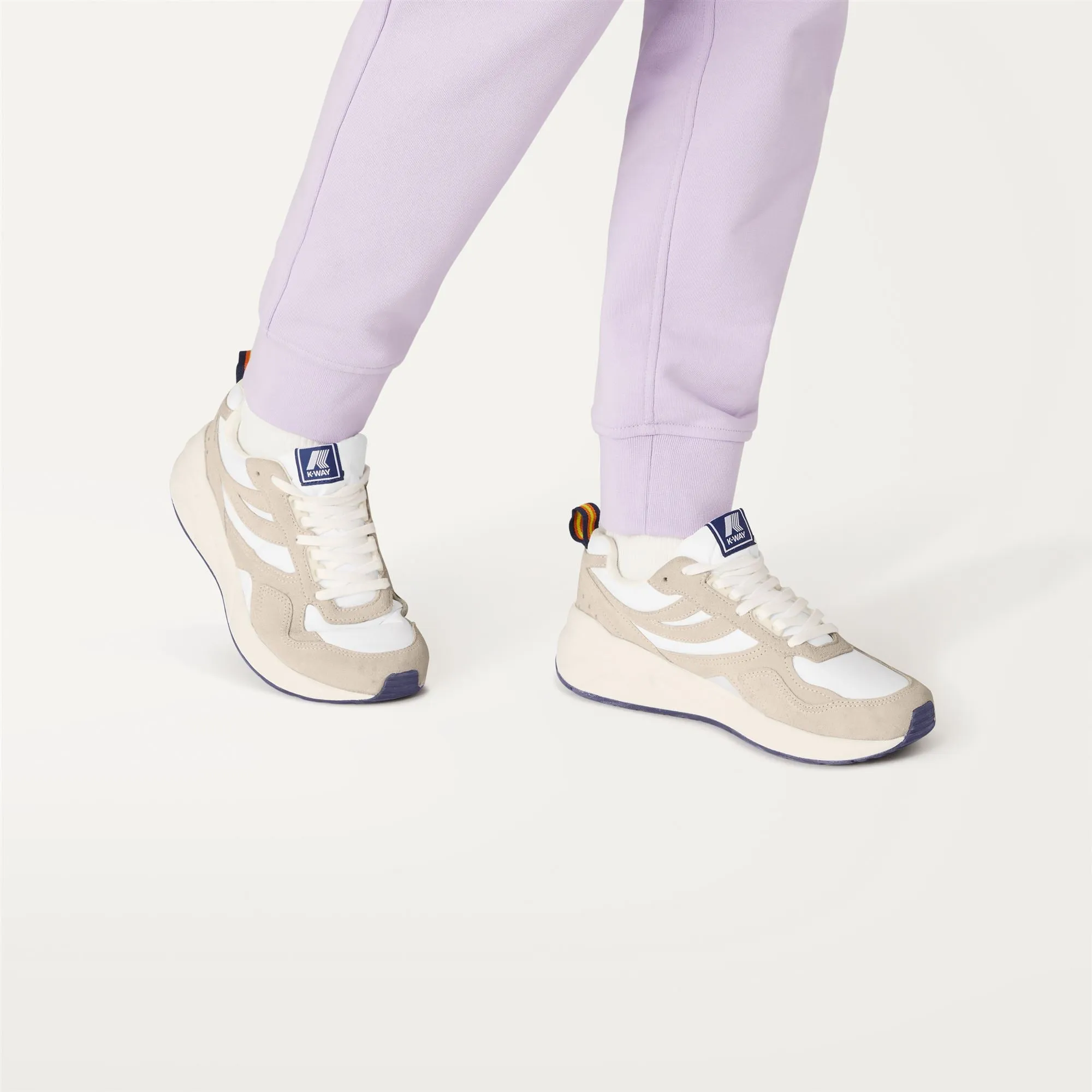 TRAINING 3.0 LACES - Sport Shoes - Low Cut - Unisex - White-Blu Navy sold by K-Way product image thumbnail 3