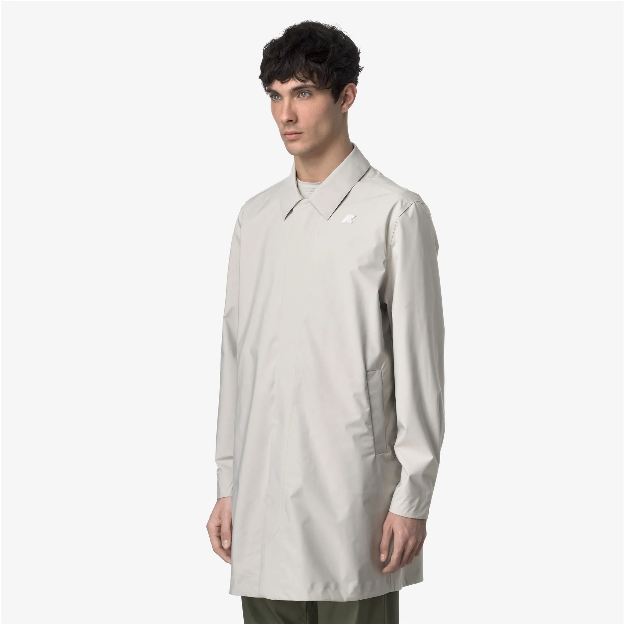 KENLEY STRETCH 2L - Jackets - 3/4 LENGTH - MAN - BEIGE LT sold by K-Way product image thumbnail 4