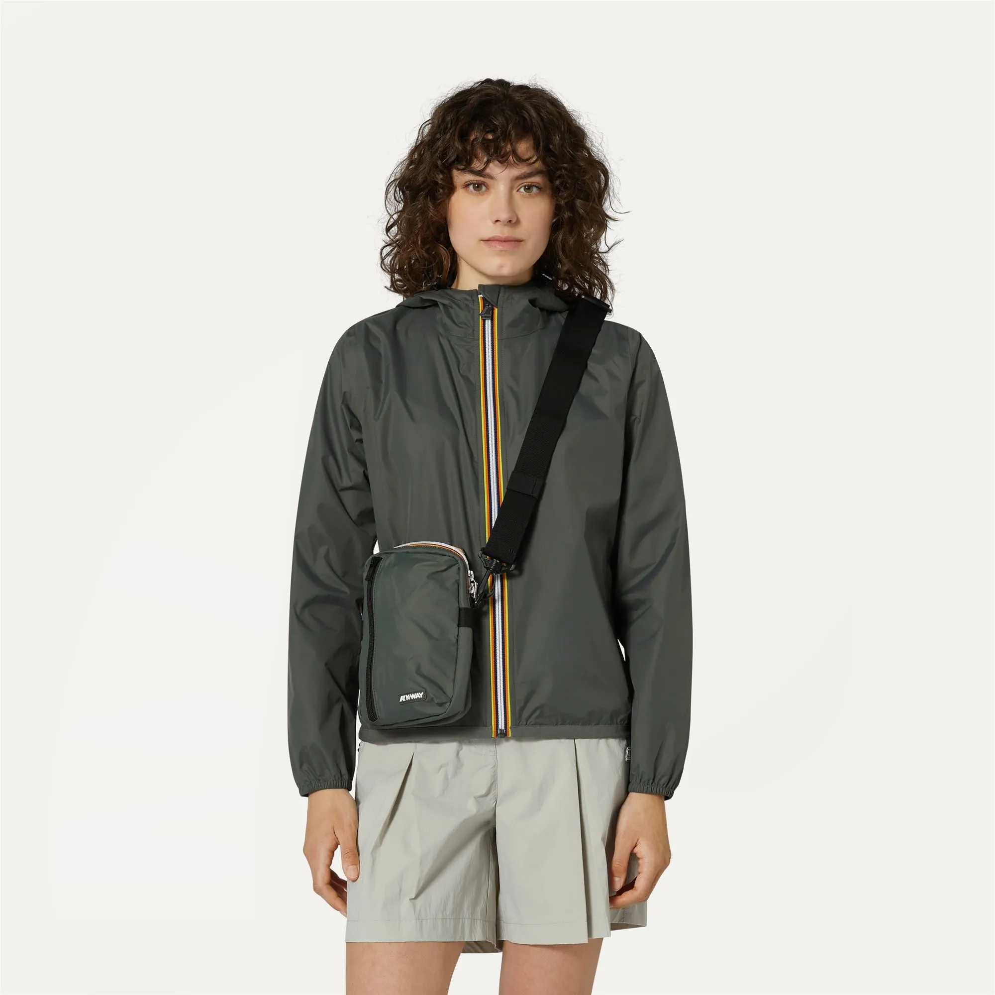 BARBITON - Bags - Shoulder Bag - UNISEX - GREEN BLACKISH sold by K-Way product image thumbnail 4