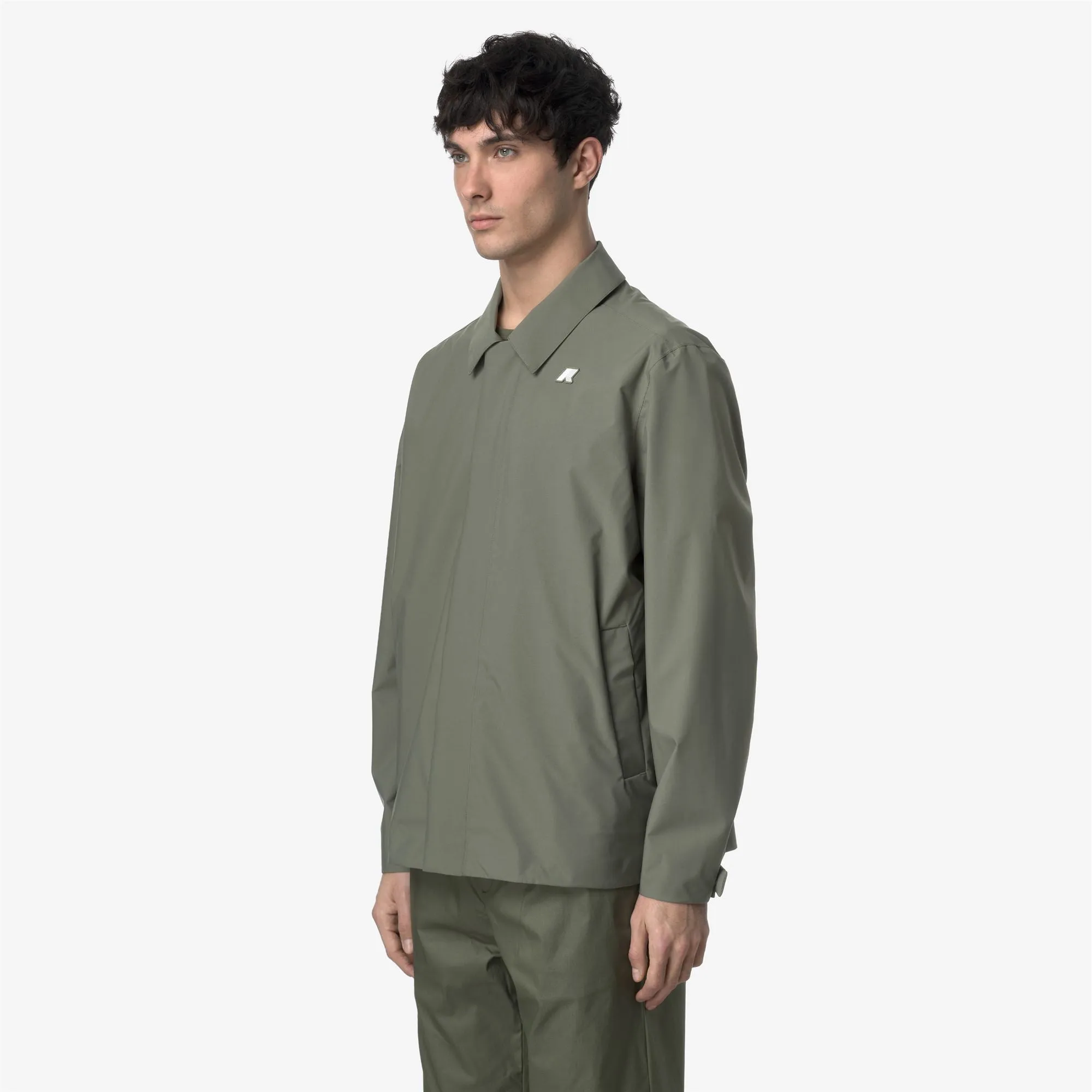 BROEN STRETCH 2L - Jackets - Short - MAN - GREEN LICHEN sold by K-Way product image thumbnail 4