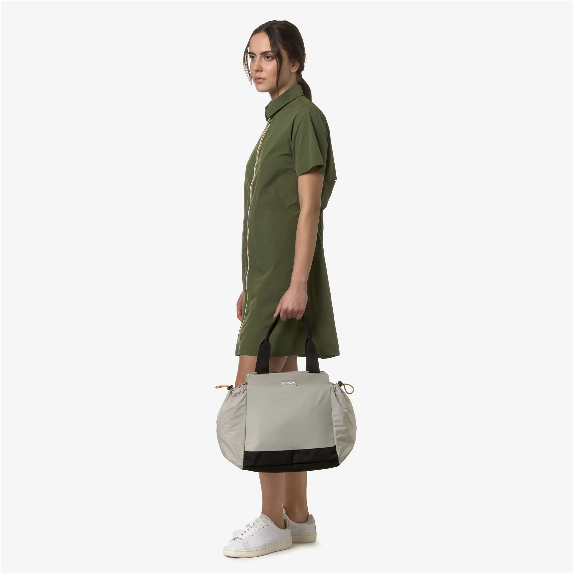 AISY - Bags - Tote Bag - Woman - BEIGE LT sold by K-Way product image thumbnail 4