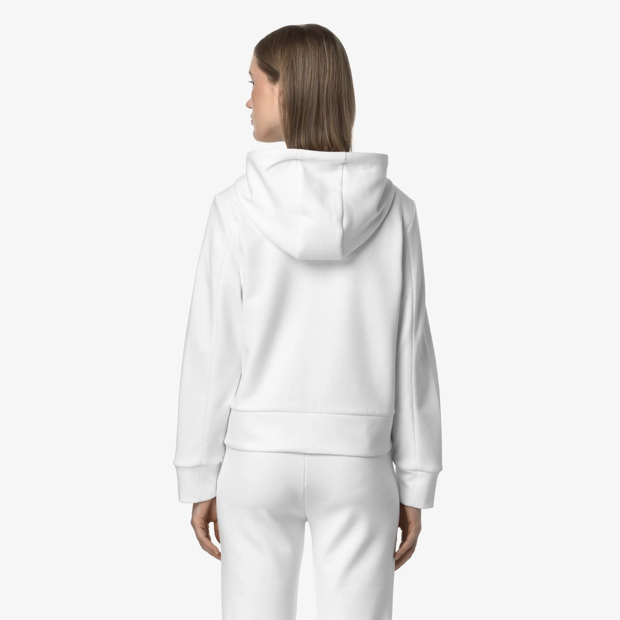 DIVINE LIGHT SPACER - Fleece - Jacket - Woman - White sold by K-Way product image thumbnail 5