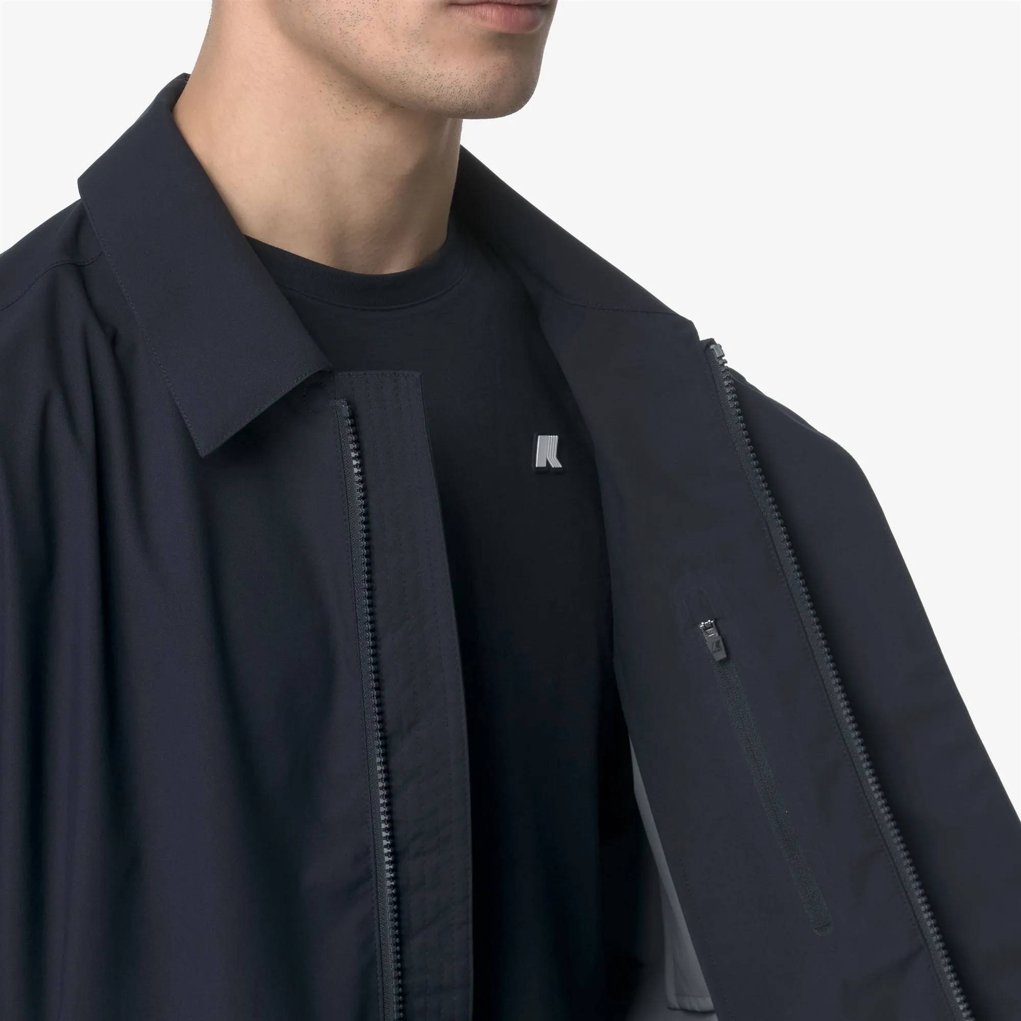 BROEN STRETCH 2L - Jackets - Short - MAN - BLUE DEPTH sold by K-Way product image thumbnail 2
