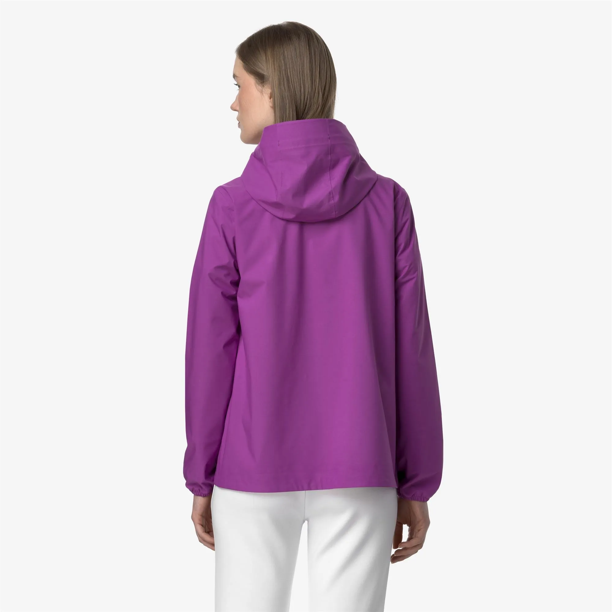 MARGUERITE STRETCH DOT - Jackets - Mid - Woman - Violet sold by K-Way product image thumbnail 5