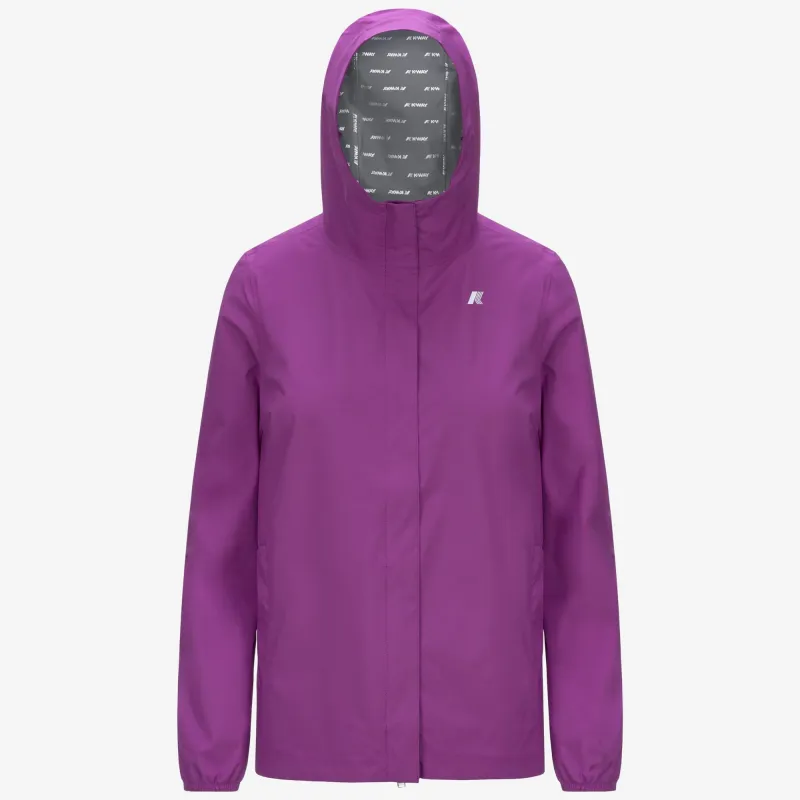 MARGUERITE STRETCH DOT - Jackets - Mid - WOMAN - VIOLET sold by K-Way