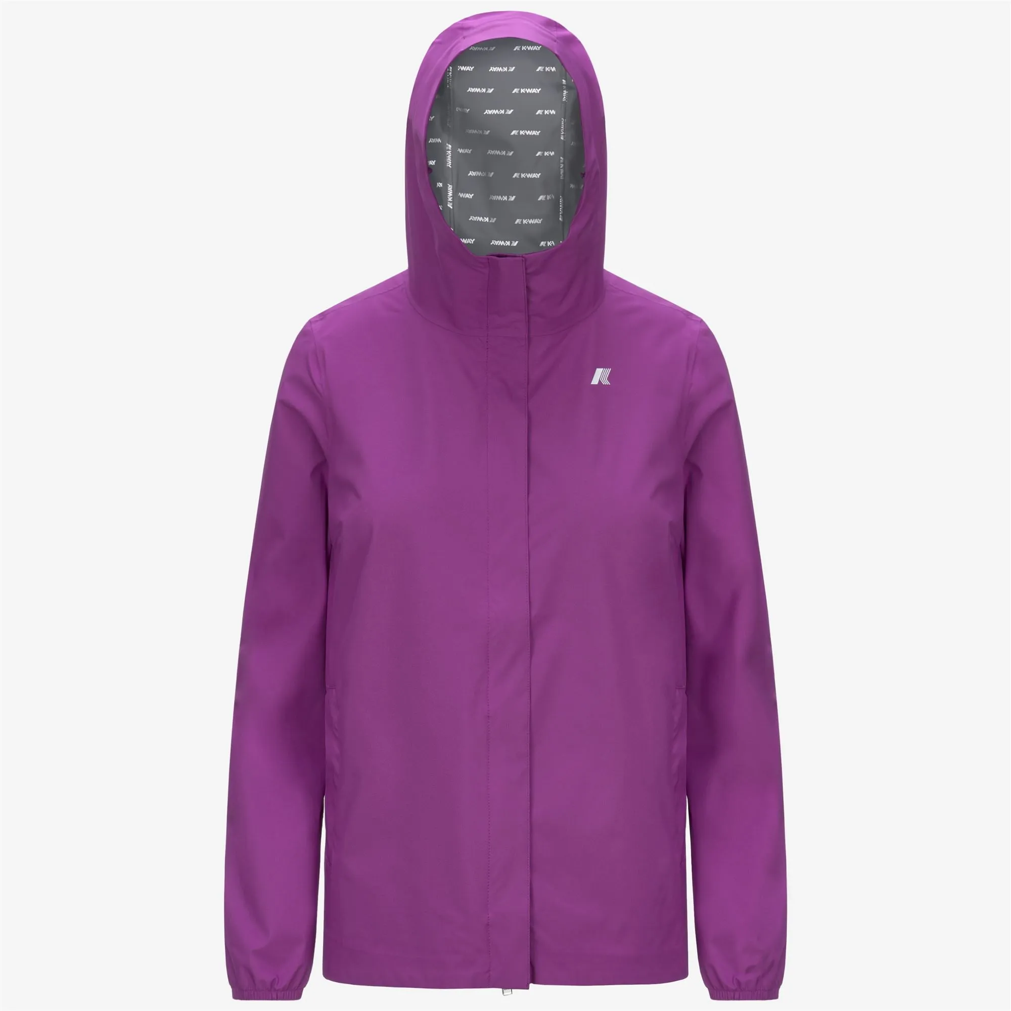 MARGUERITE STRETCH DOT - Jackets - Mid - Woman - Violet sold by K-Way