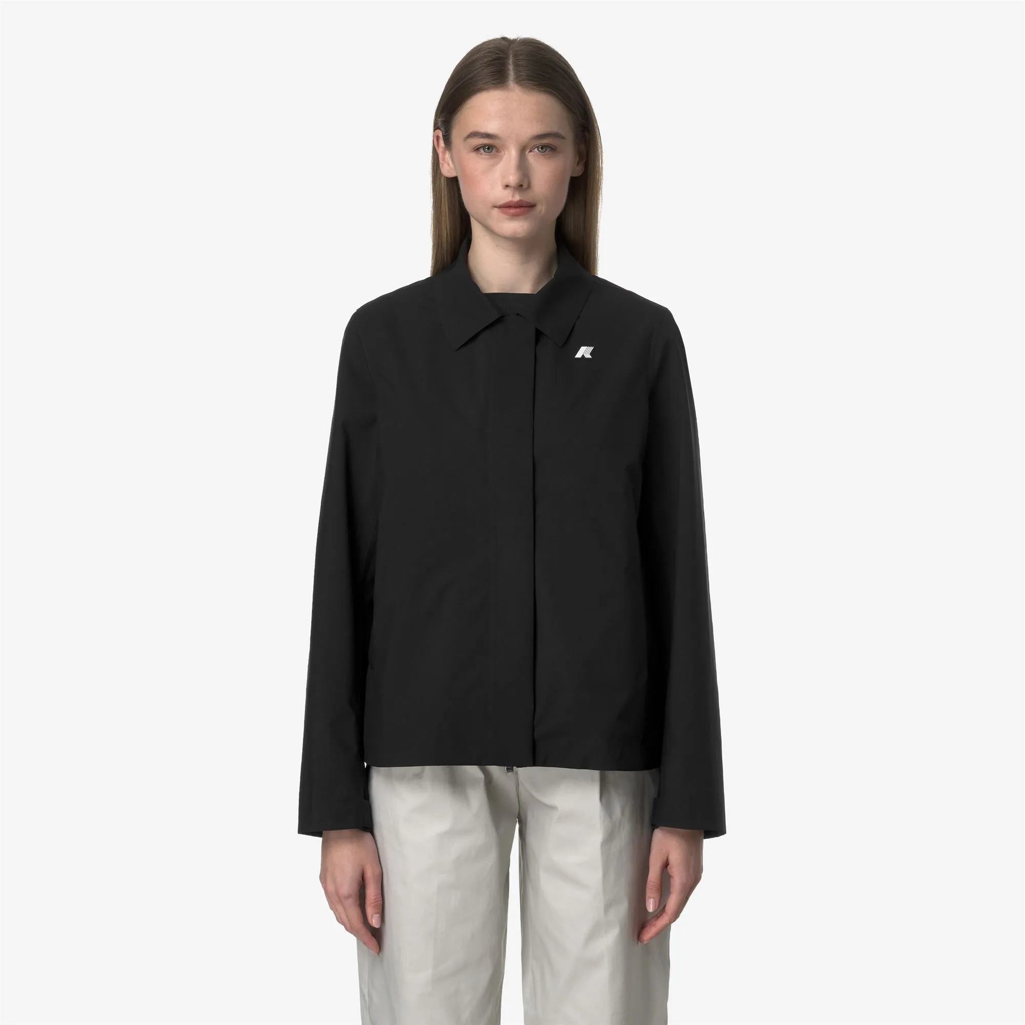 ARABEL STRETCH 2L - Jackets - Short - WOMAN - BLACK PURE sold by K-Way product image thumbnail 3