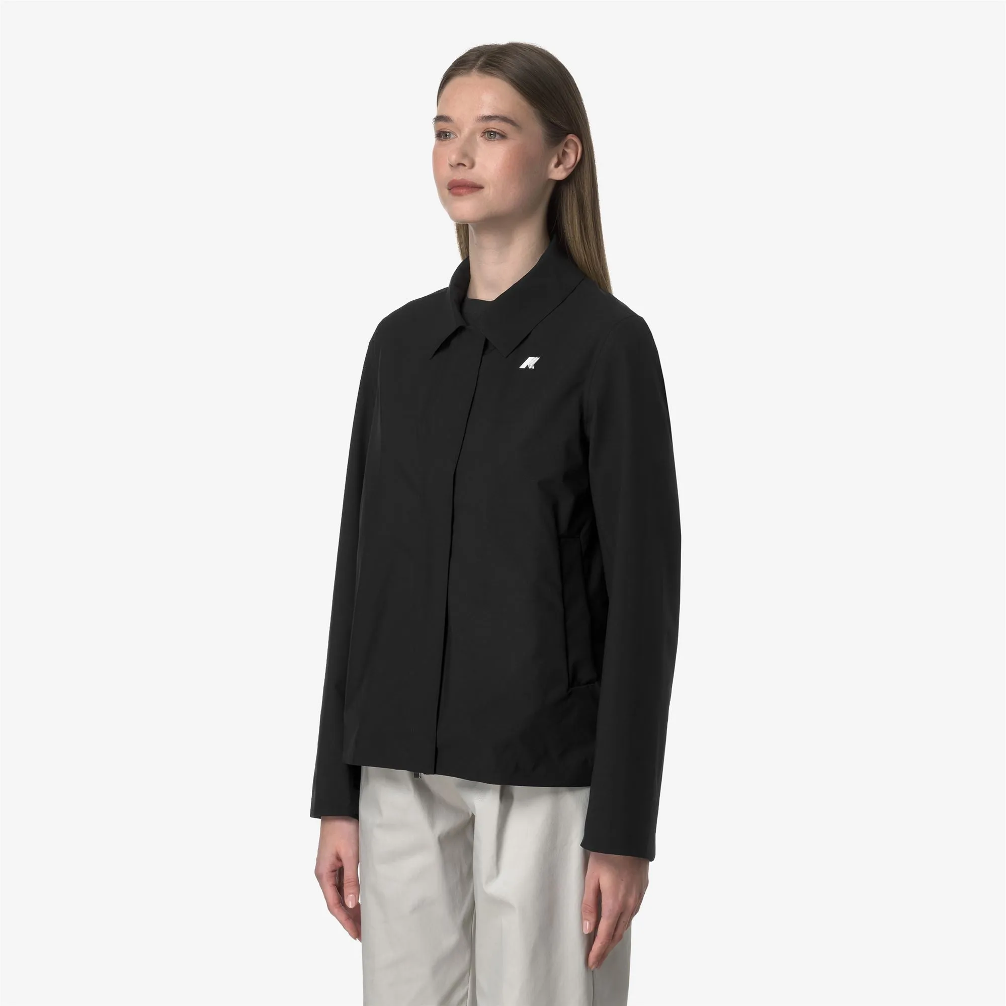 ARABEL STRETCH 2L - Jackets - Short - WOMAN - BLACK PURE sold by K-Way product image thumbnail 4