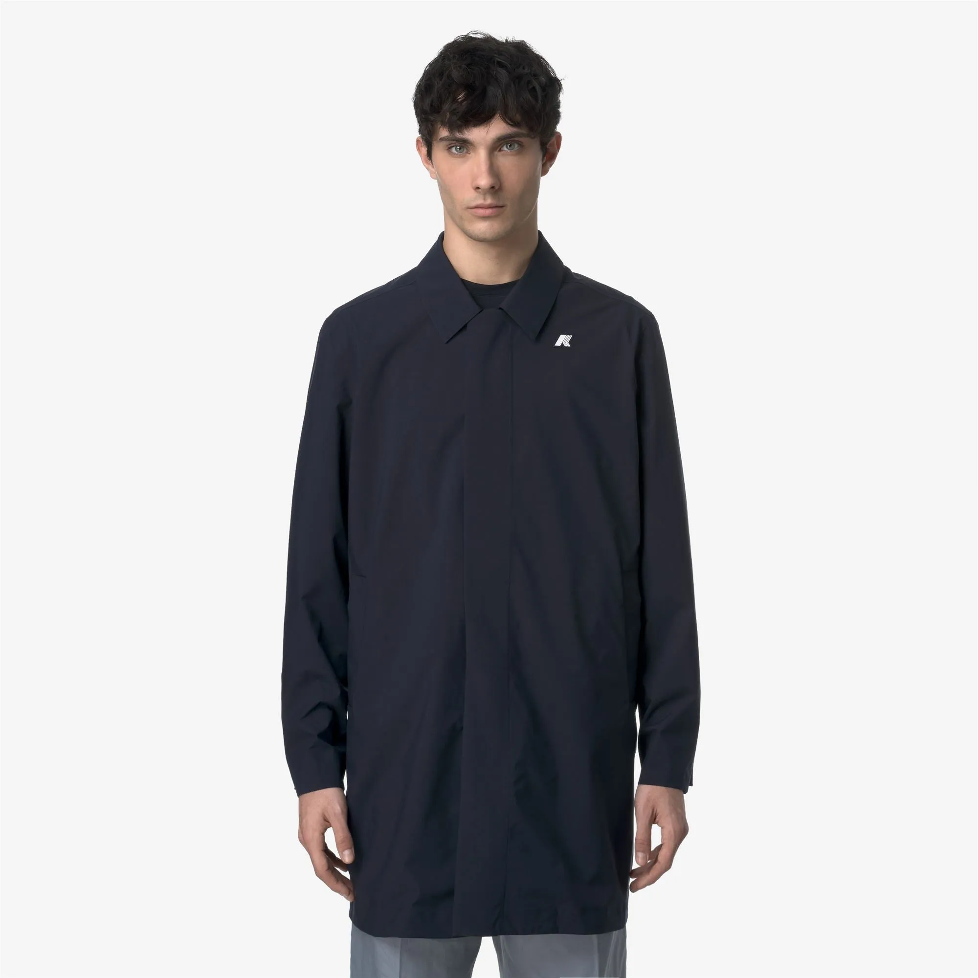 KENLEY STRETCH 2L - Jackets - 3/4 LENGTH - MAN - BLUE DEPTH sold by K-Way product image thumbnail 3