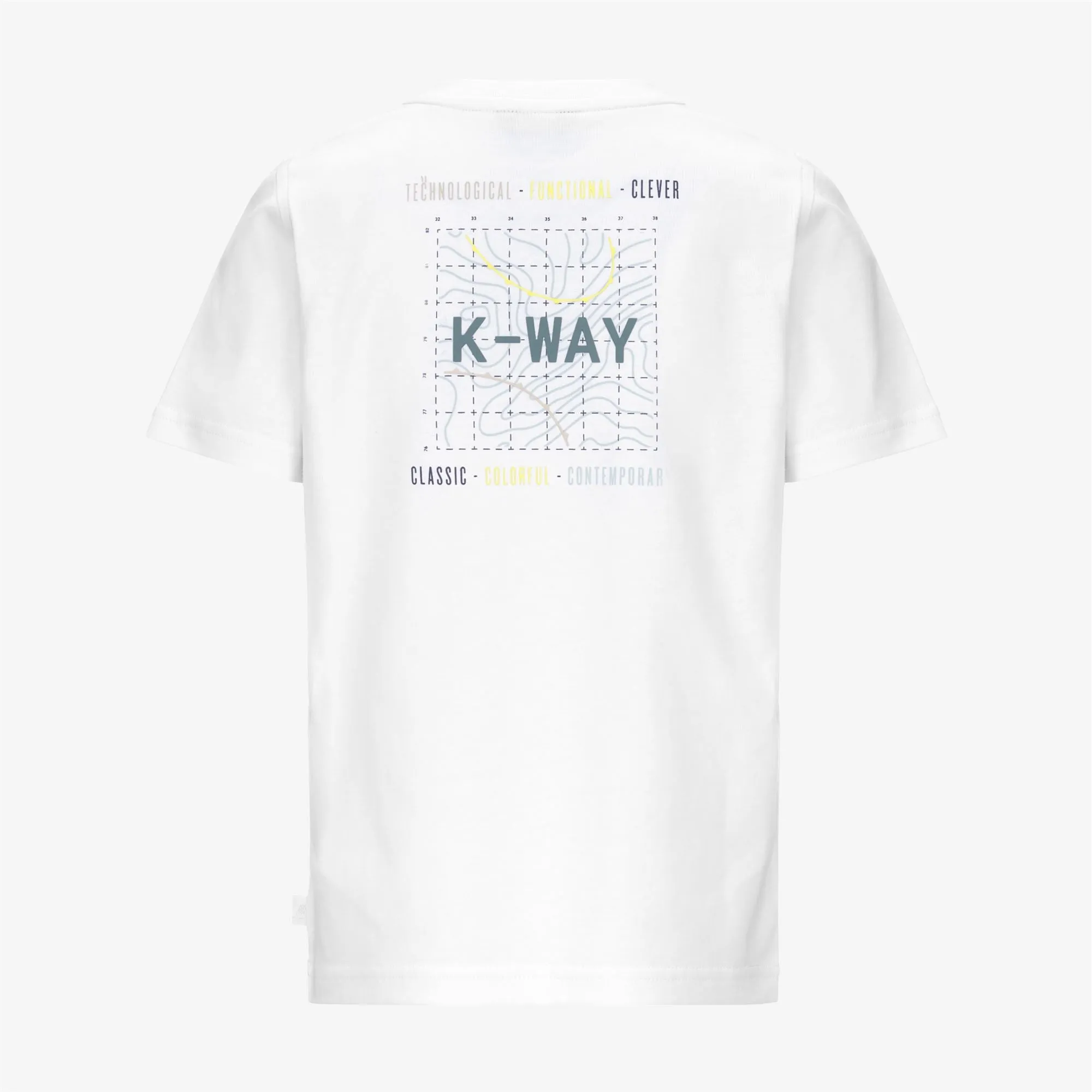P. ODOM VERTICAL ISOBAR JERSEY - T-Shirts & Top - T-Shirt - Boy - White sold by K-Way product image thumbnail 2